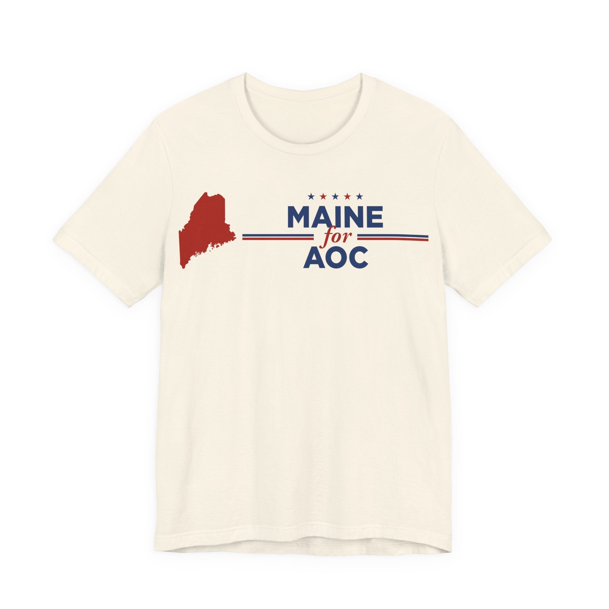 Maine for AOC for President Campaign T-Shirt 2028