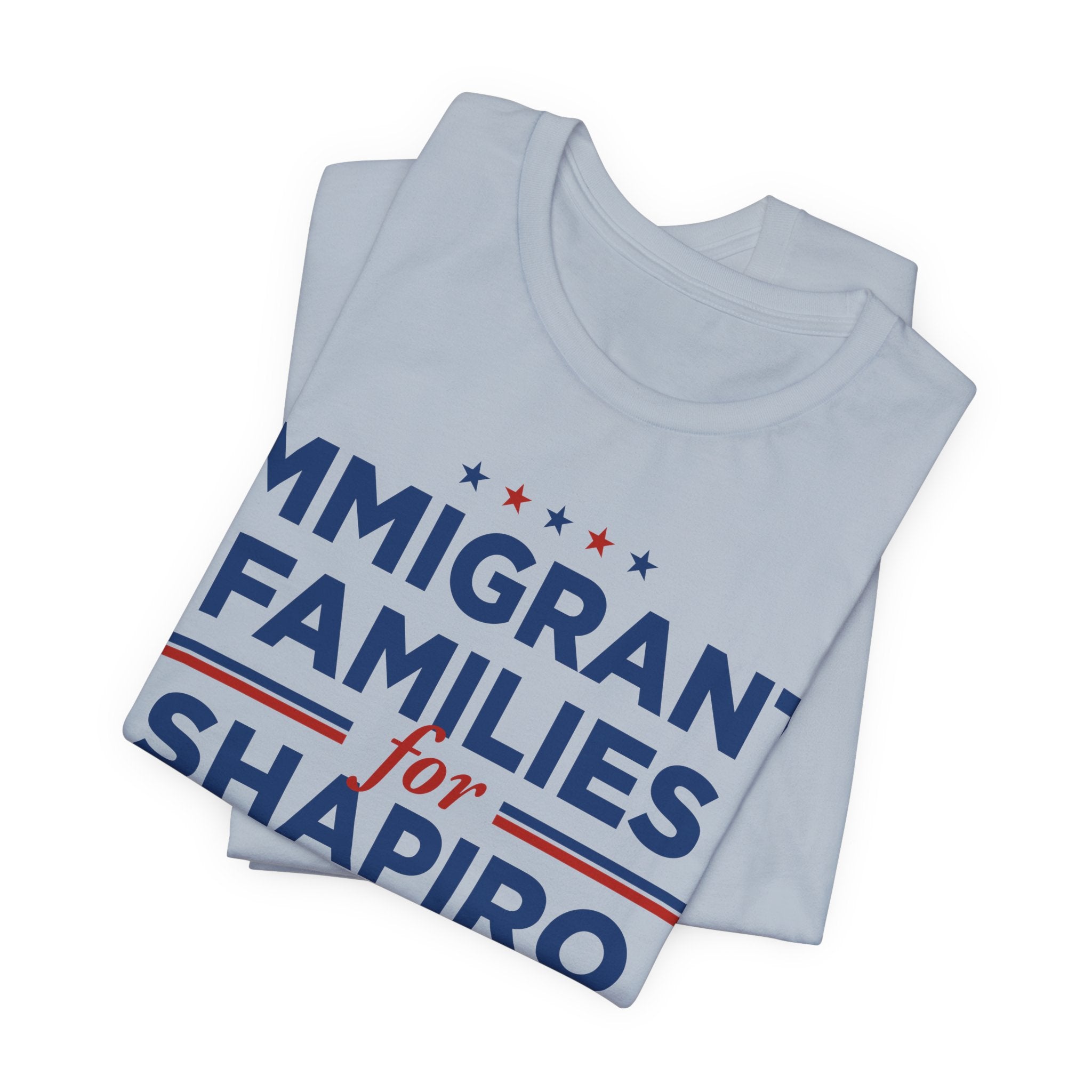 Immigrant Families for Josh Shapiro for President Campaign T-Shirt 2028