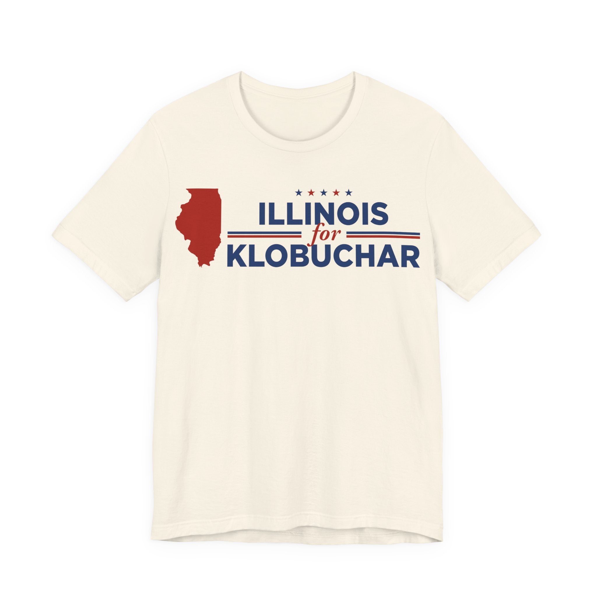 Illinois for Amy Klobuchar for President Campaign T-Shirt 2028