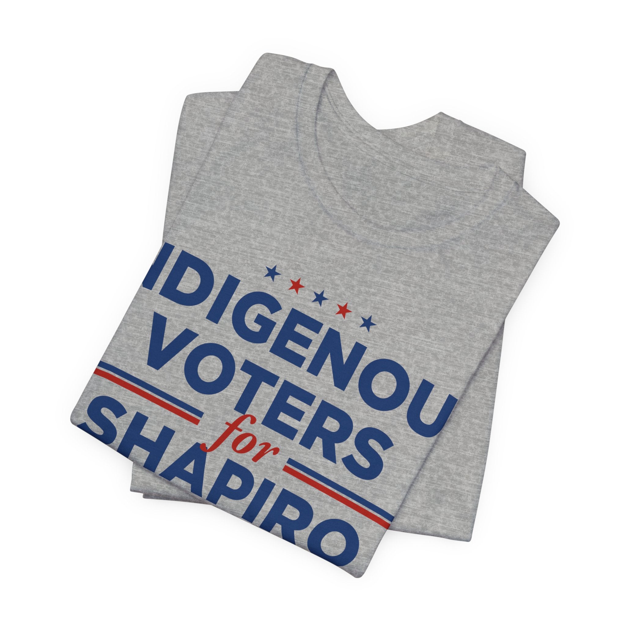 Indigenous Voters / Native Americans for Josh Shapiro for President Campaign T-Shirt 2028