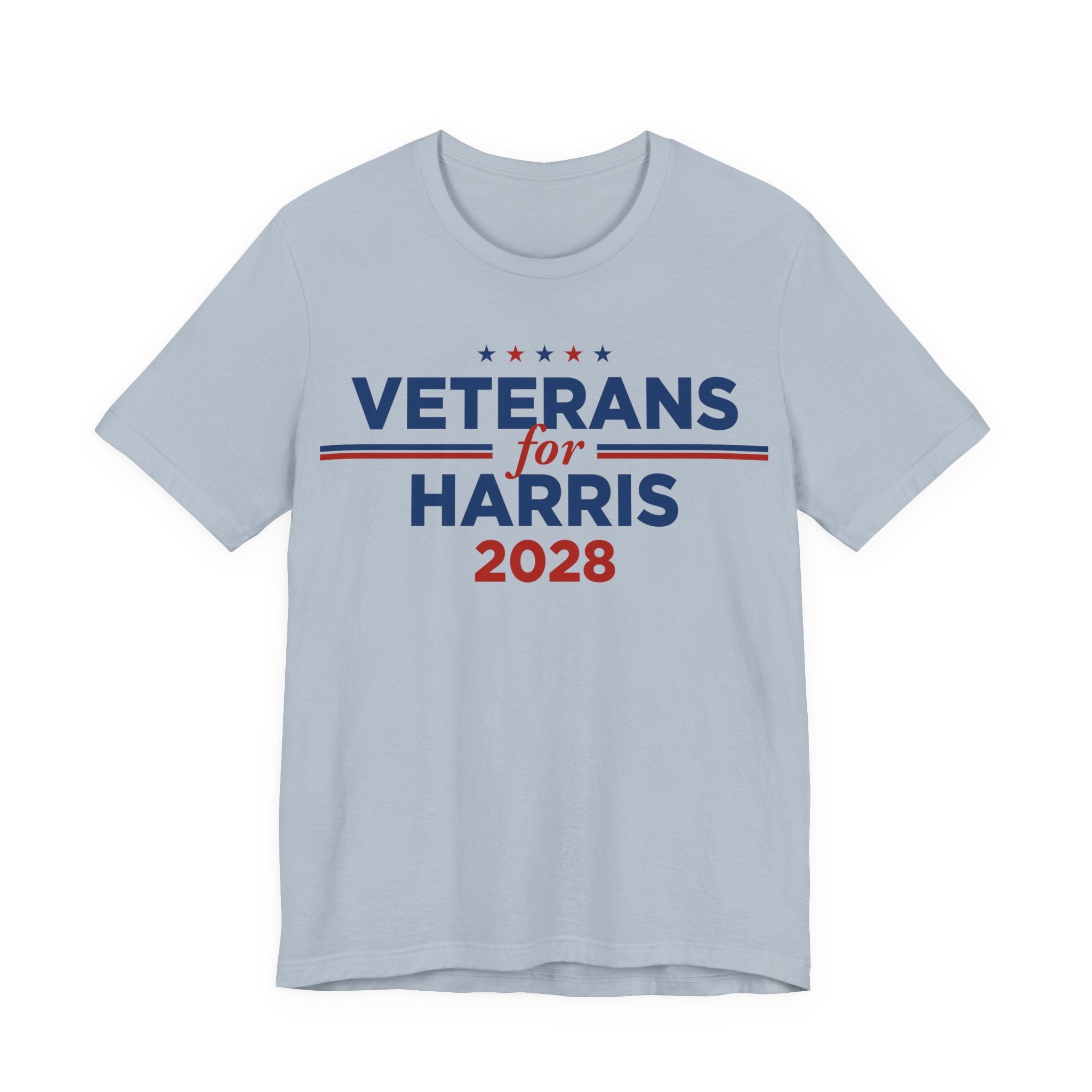 Veterans for Kamala Harris for President Campaign T-Shirt 2028