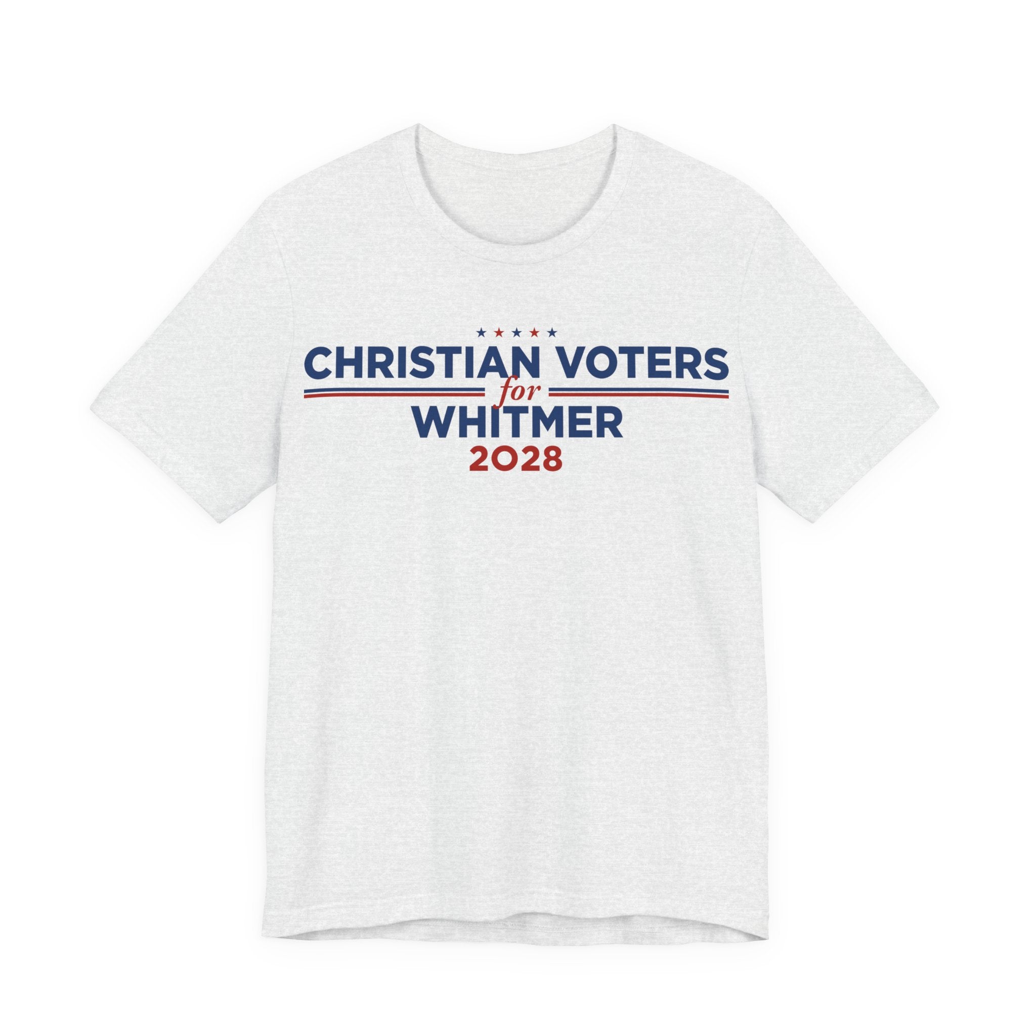 Christian Voters for Gretchen Whitmer for President Campaign T-Shirt 2028
