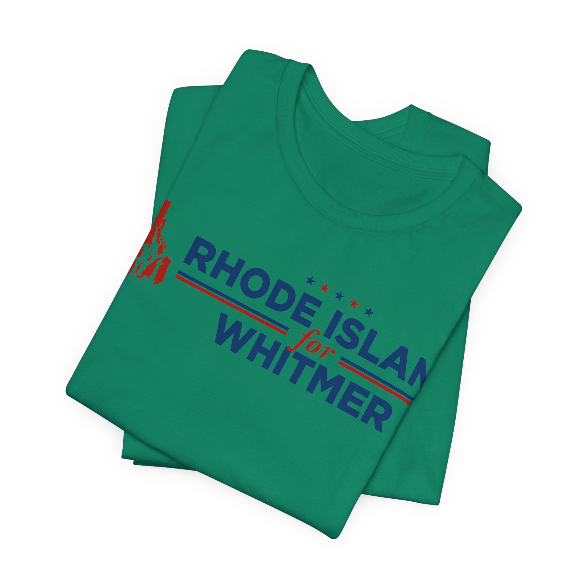 Rhode Island for Gretchen Whitmer for President Campaign T-Shirt 2028