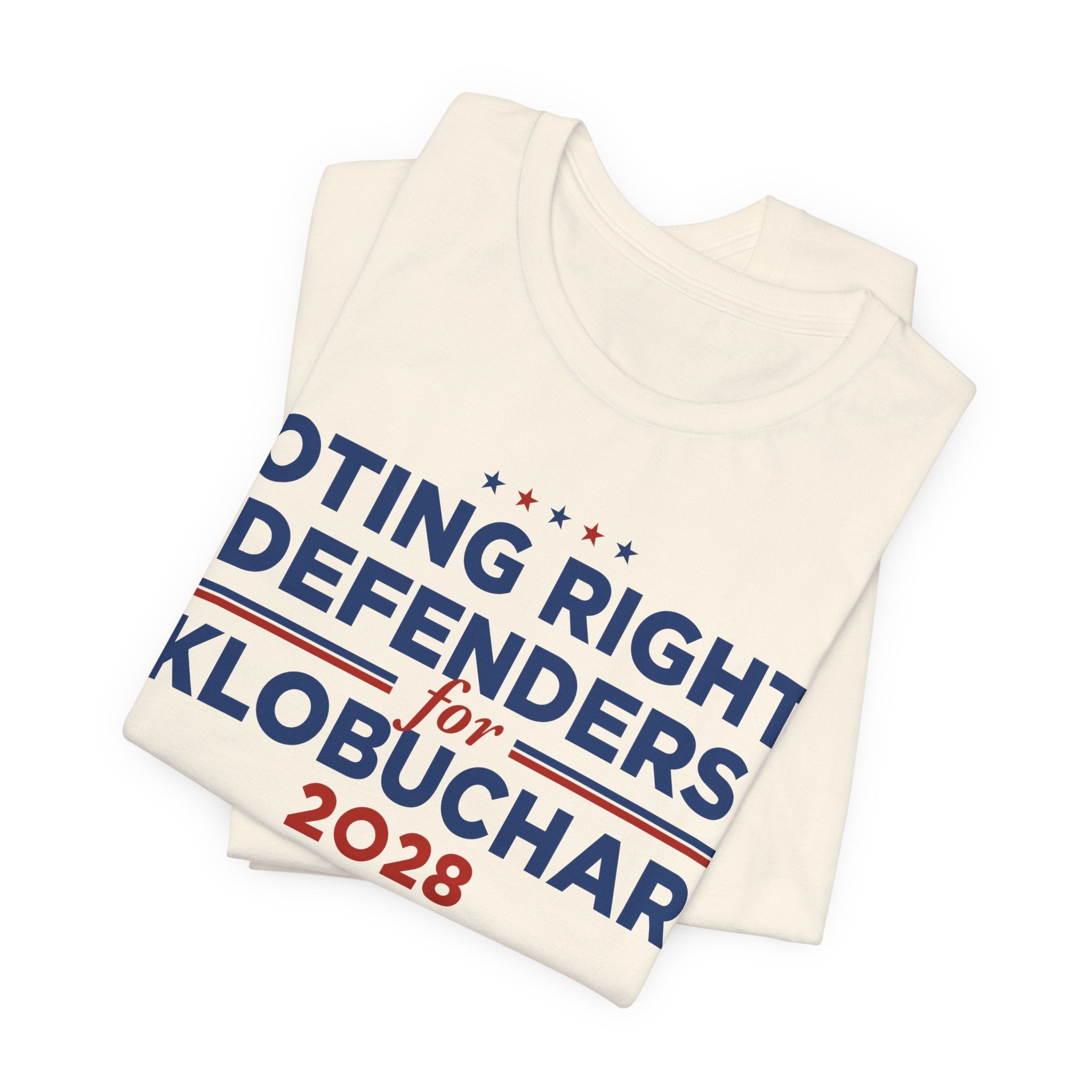 Voting Rights Defenders for Amy Klobuchar for President Campaign T-Shirt 2028