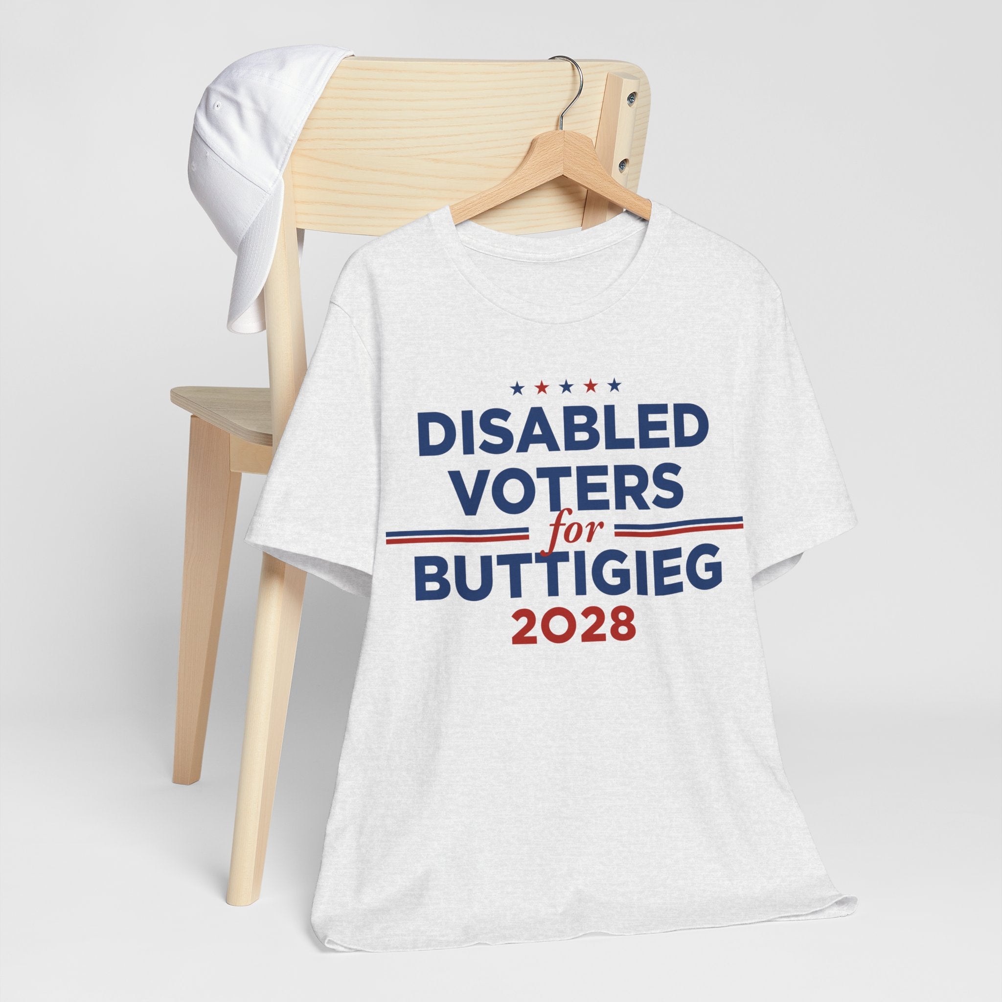 Disabled Voters for Pete Buttigieg for President Campaign T-Shirt 2028