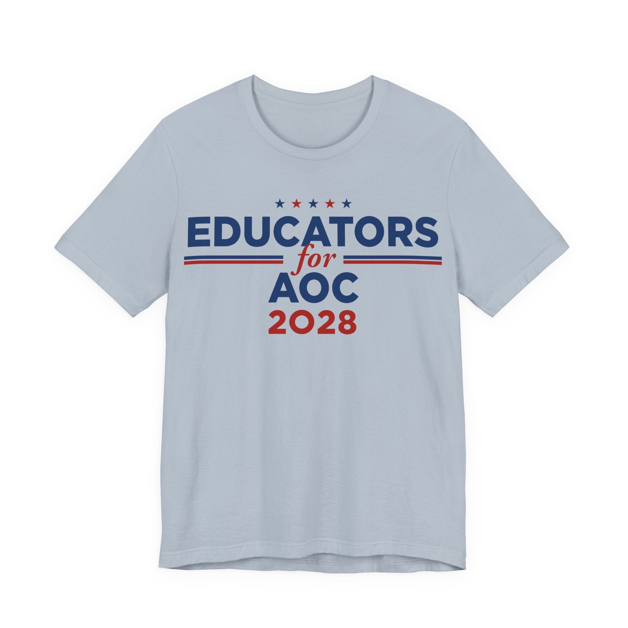 Educators for AOC for President Campaign T-Shirt 2028