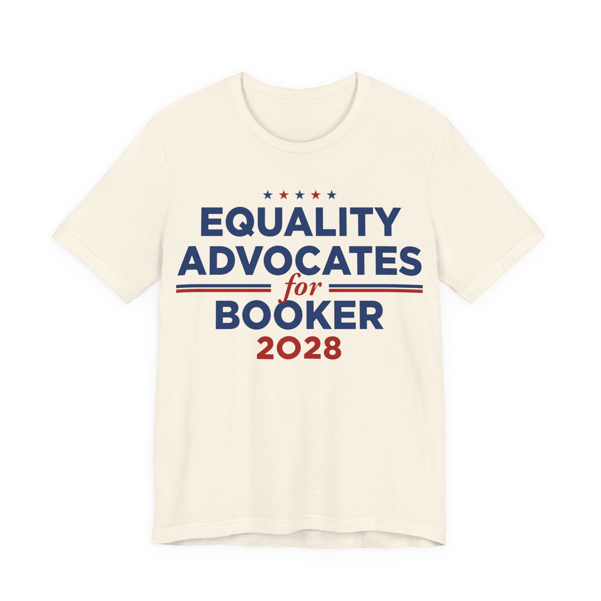 Equality Advocates for Cory Booker for President Campaign T-Shirt 2028