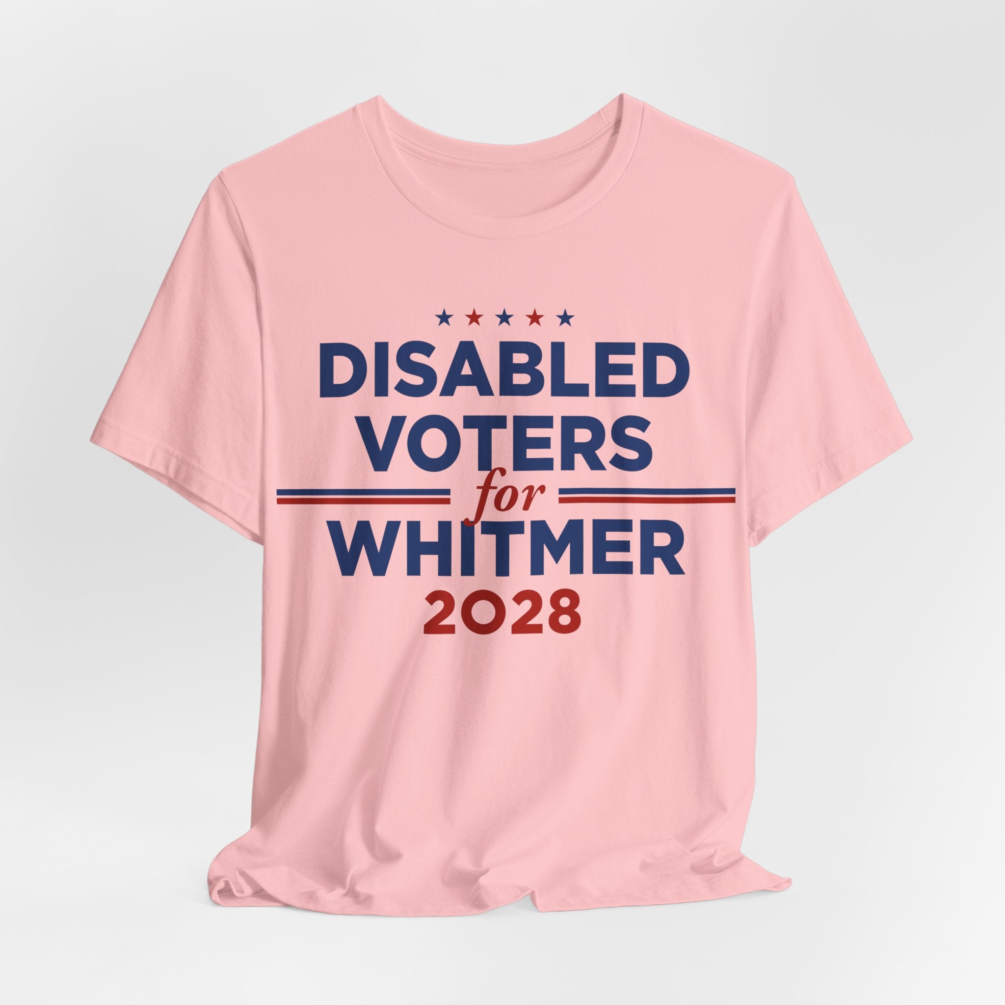 Disabled Voters for Gretchen Whitmer for President Campaign T-Shirt 2028