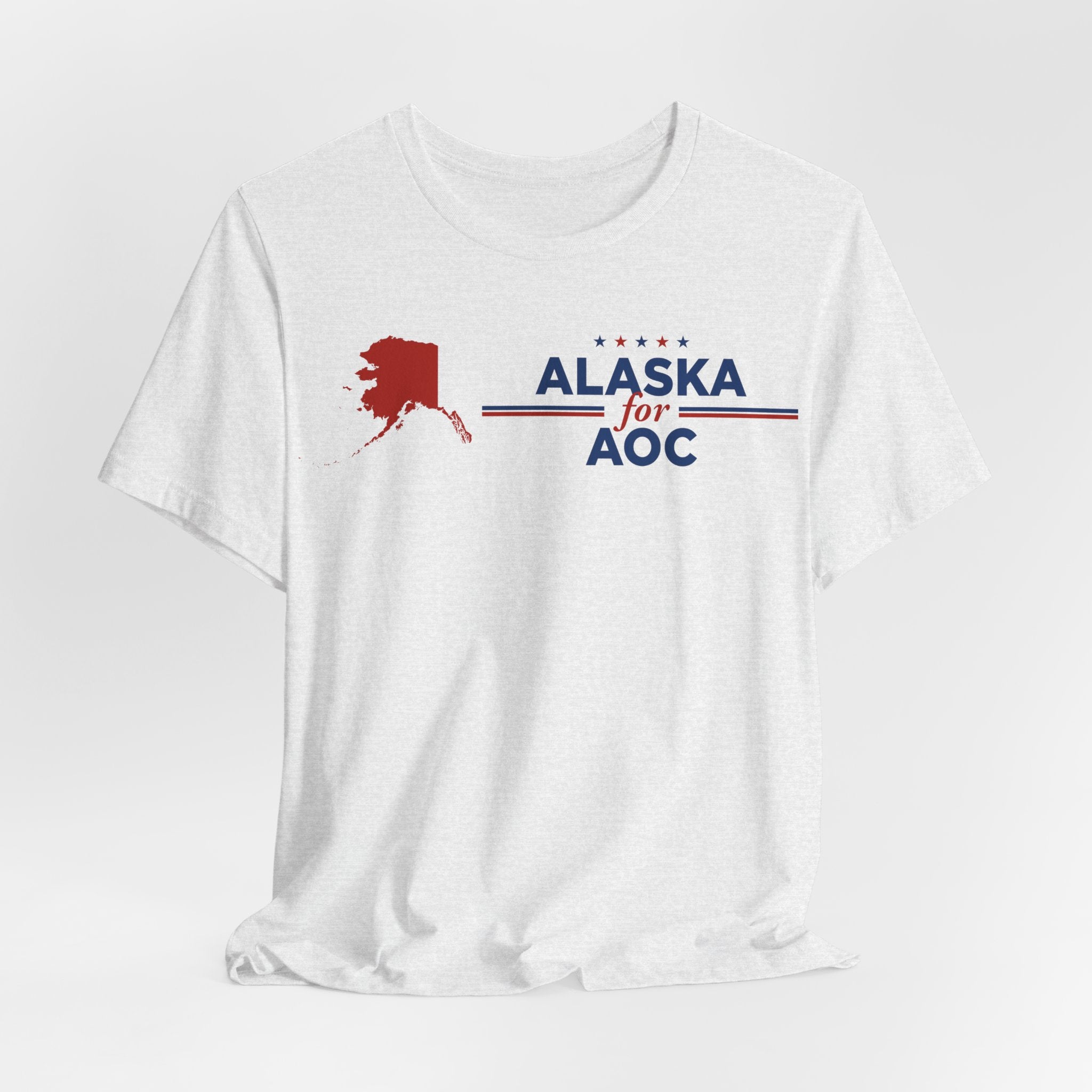 Alaska for AOC for President Campaign T-Shirt 2028