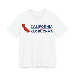 California for Amy Klobuchar for President Campaign T-Shirt 2028