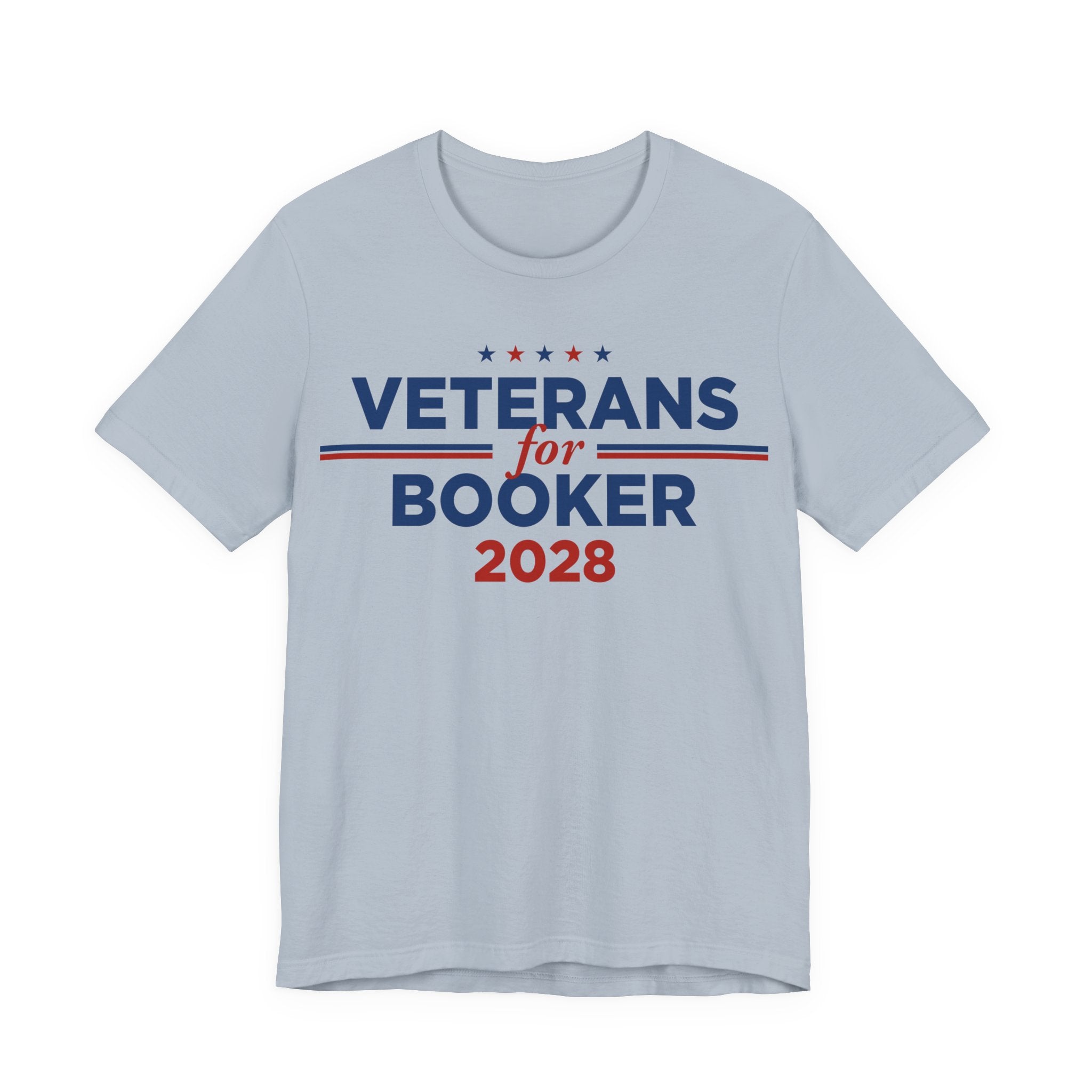 Veterans for Cory Booker for President Campaign T-Shirt 2028