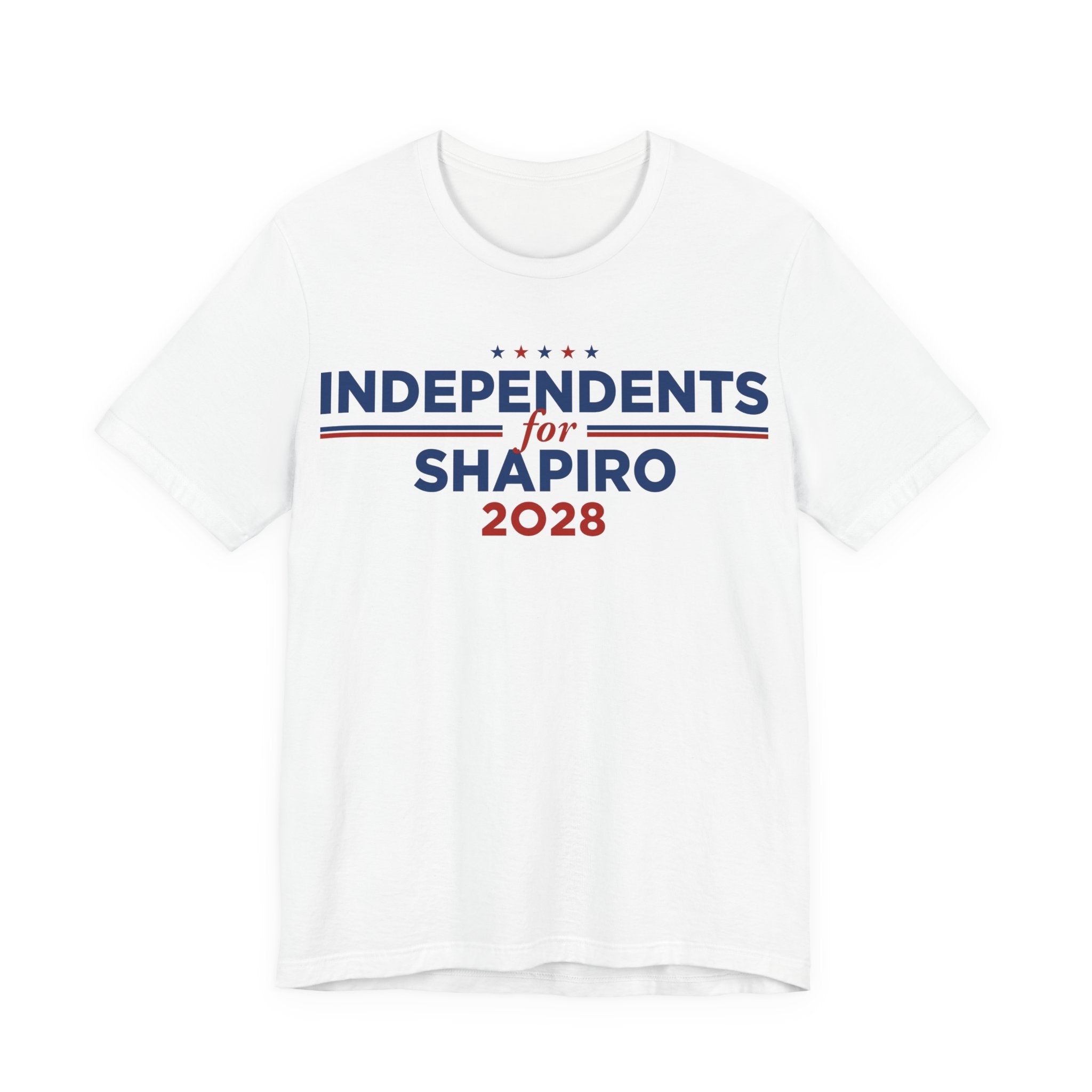 Independents for Josh Shapiro for President Campaign T-Shirt 2028