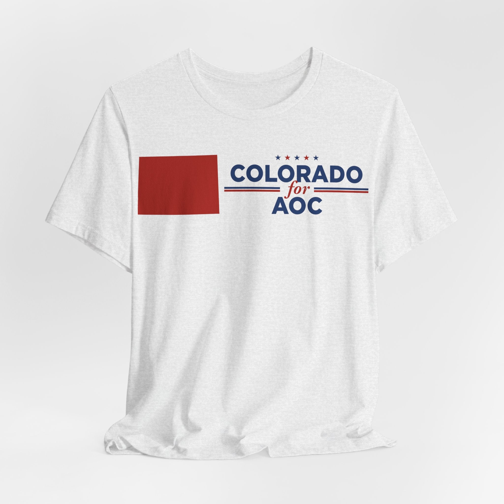 Colorado for AOC for President Campaign T-Shirt 2028