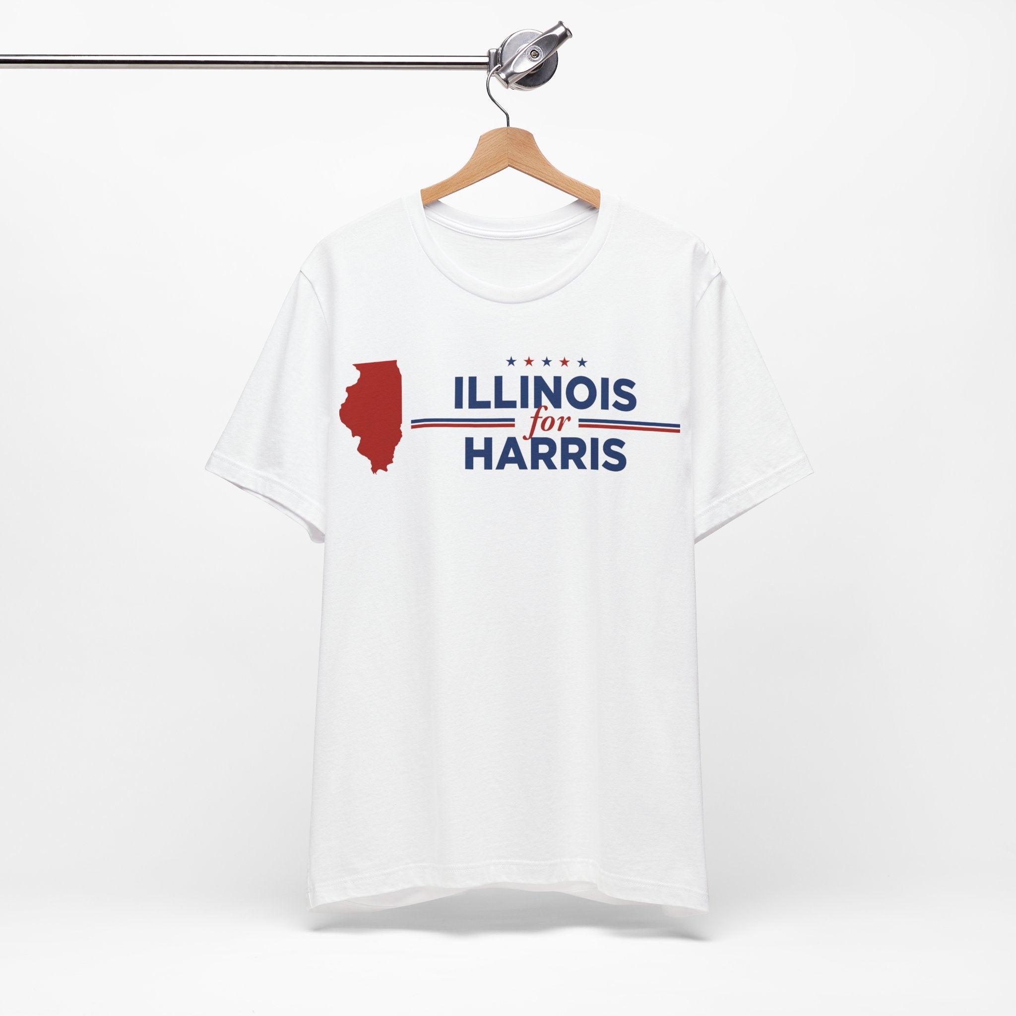 Illinois for Kamala Harris for President Campaign T-Shirt 2028
