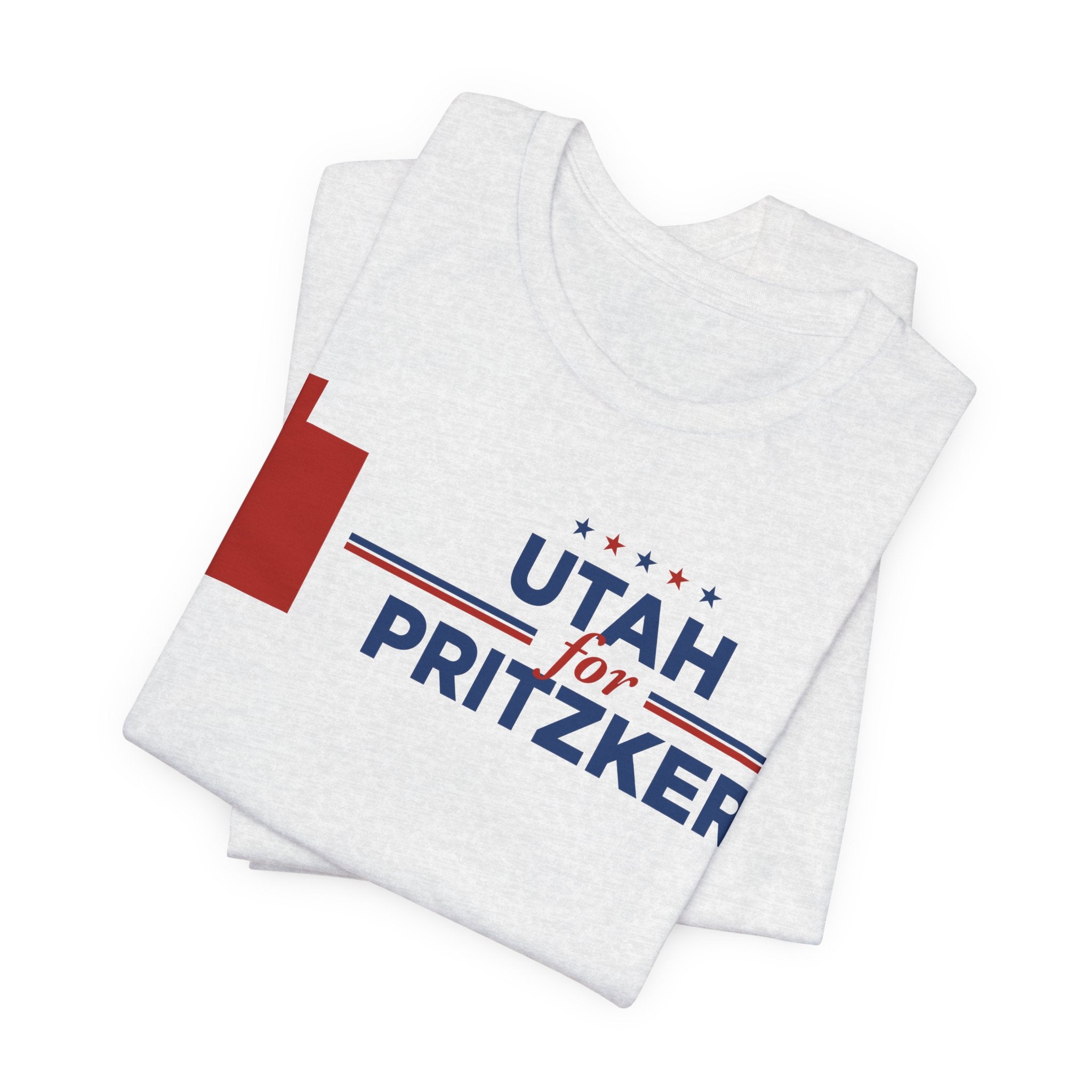 Utah for J.B. Pritzker for President Campaign T-Shirt 2028