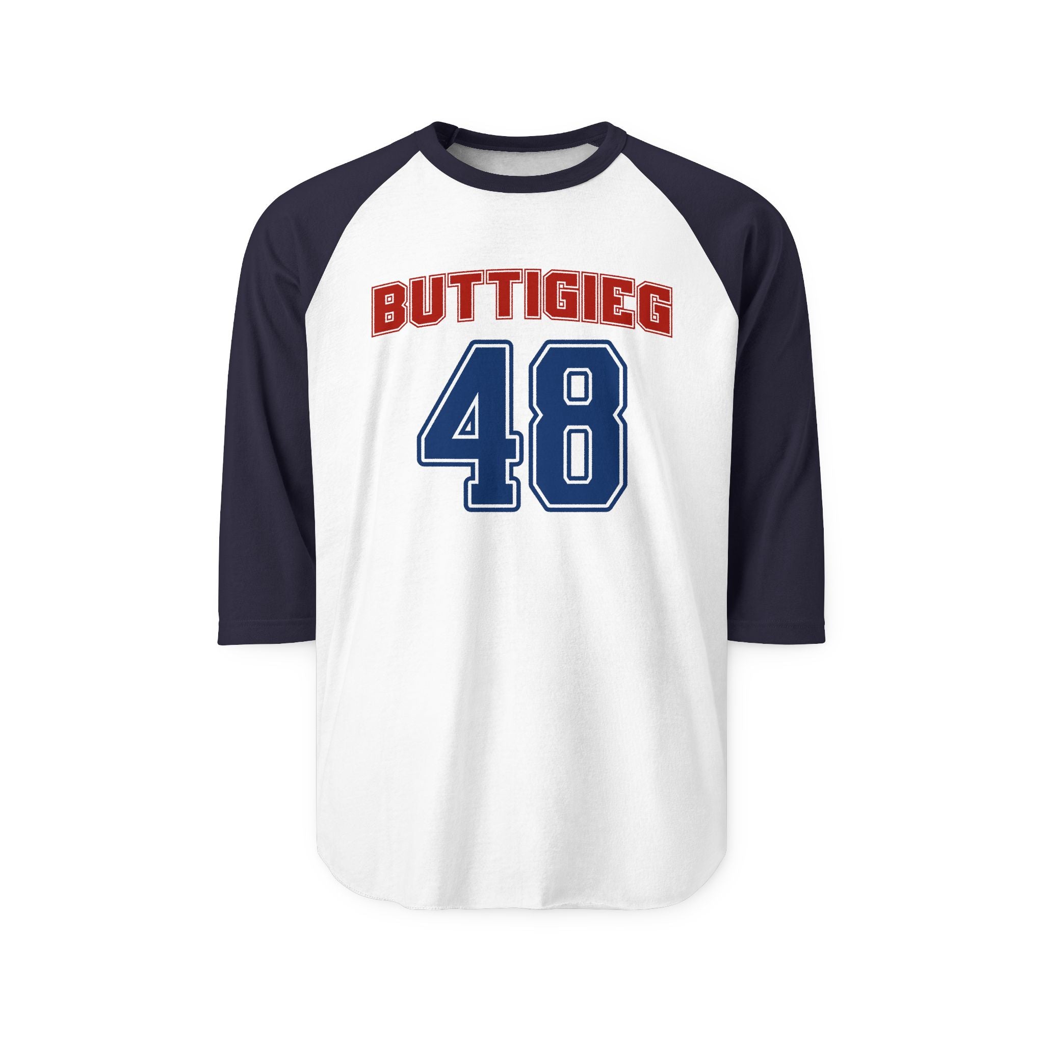 Team Pete Buttigieg - 48th President Vintage Varsity Baseball T-Shirt
