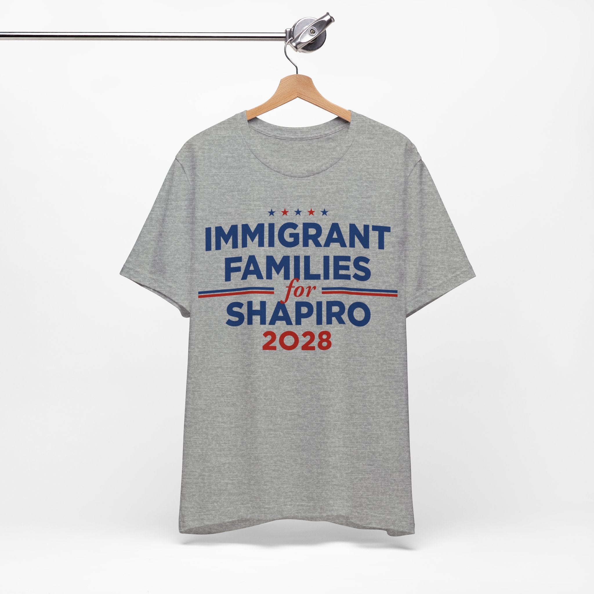 Immigrant Families for Josh Shapiro for President Campaign T-Shirt 2028
