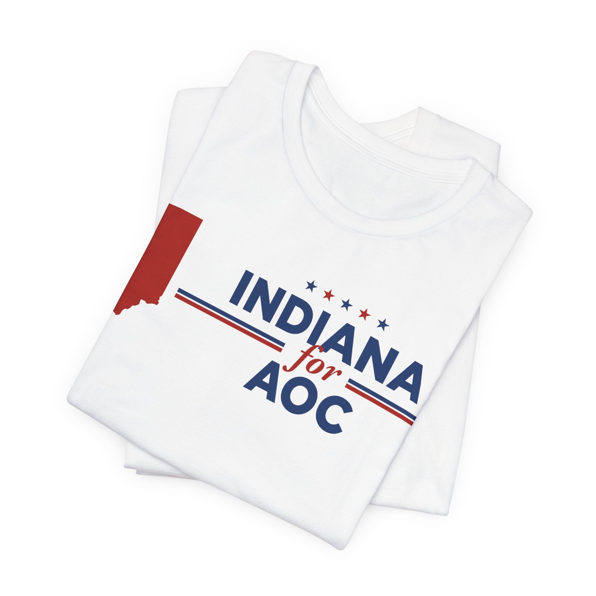 Indiana for AOC for President Campaign T-Shirt 2028