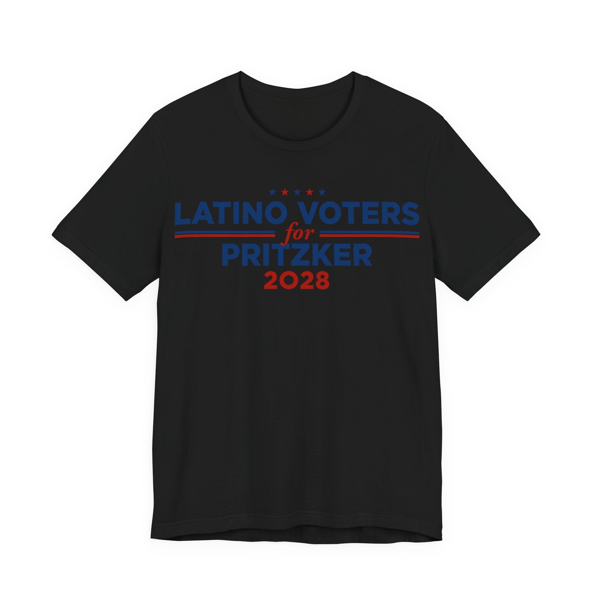 Latino Voters for J.B. Pritzker for President Campaign T-Shirt 2028
