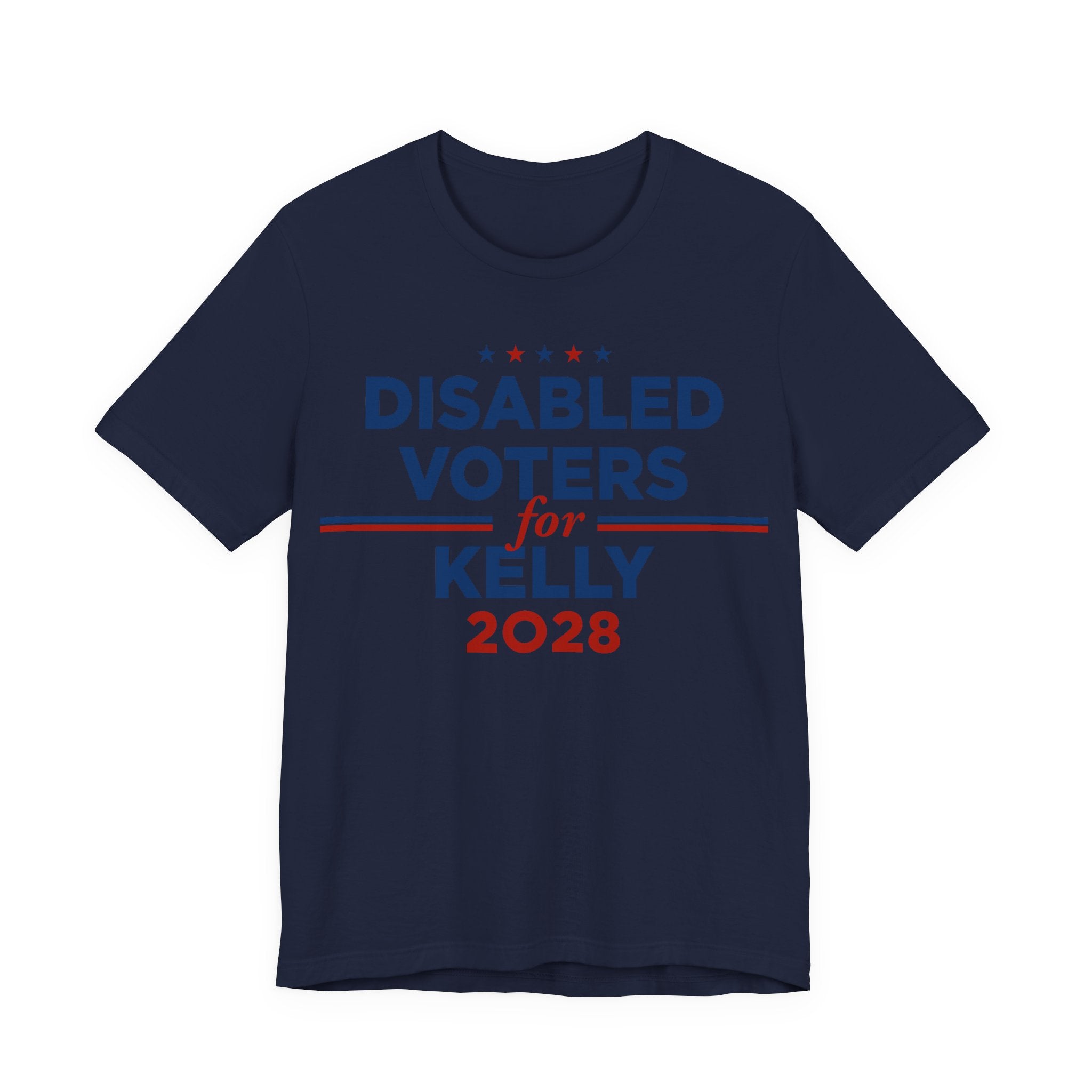 Disabled Voters for Mark Kelly for President Campaign T-Shirt 2028
