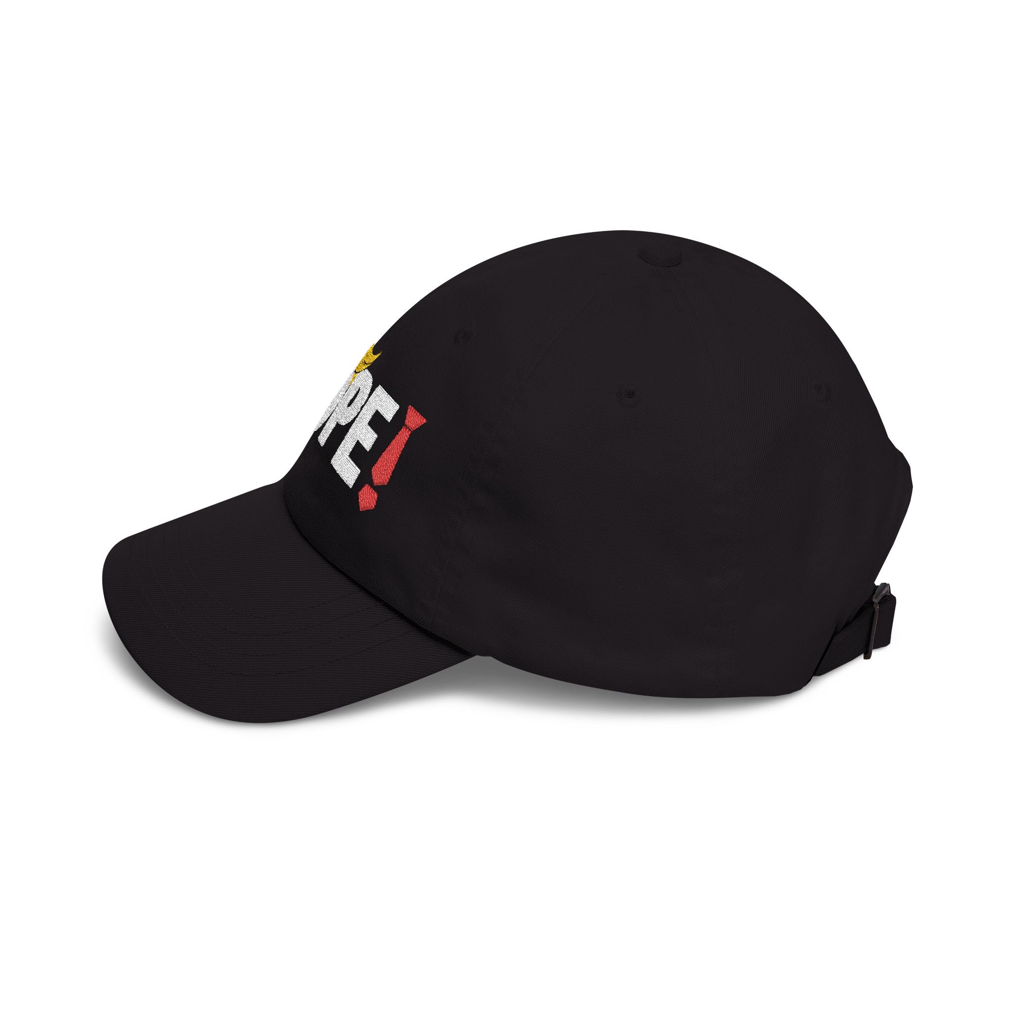 NOPE! Embroidered Classic Dad Cap — Funny Anti-Trump Political Statement Baseball Cap