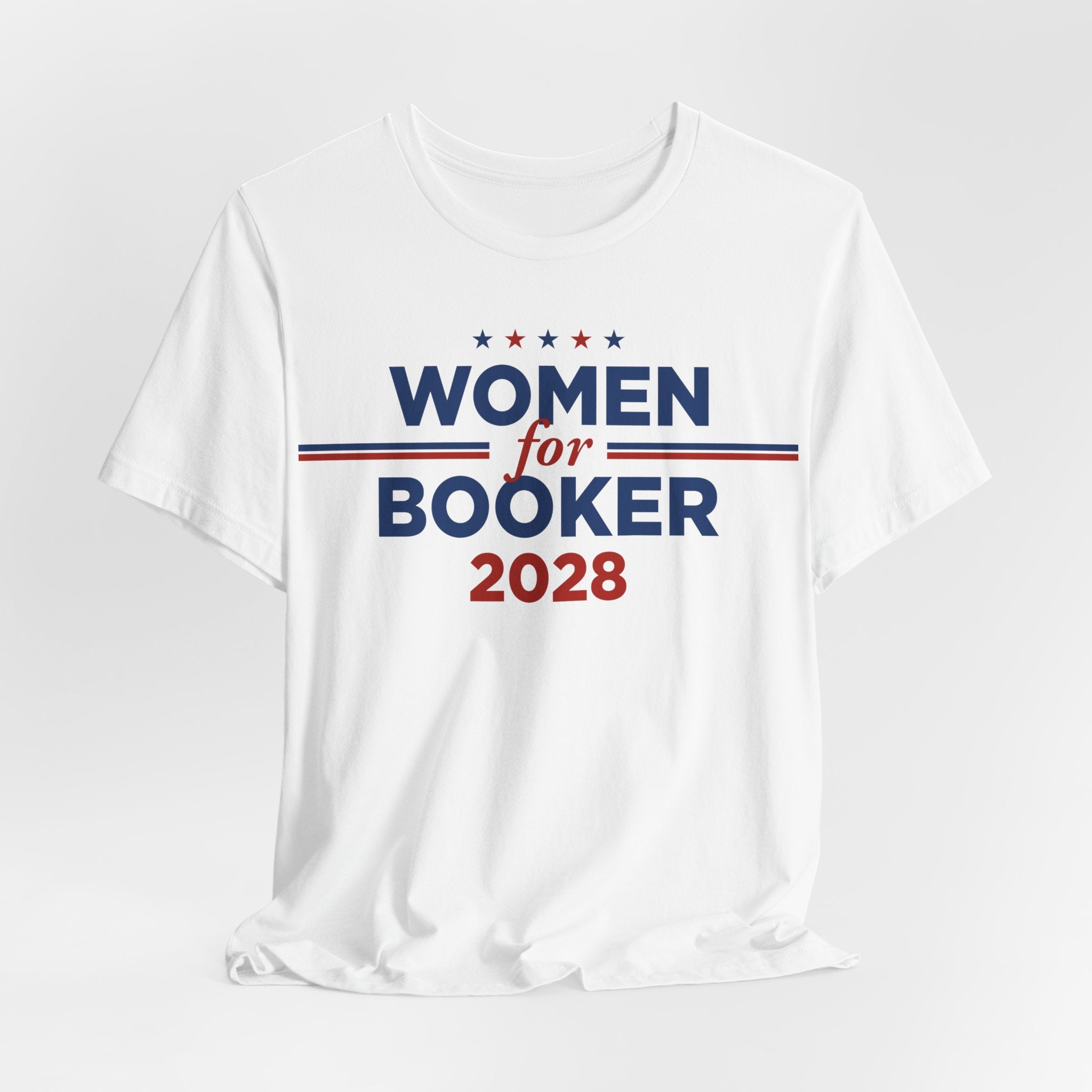 Women for Cory Booker for President Campaign T-Shirt 2028