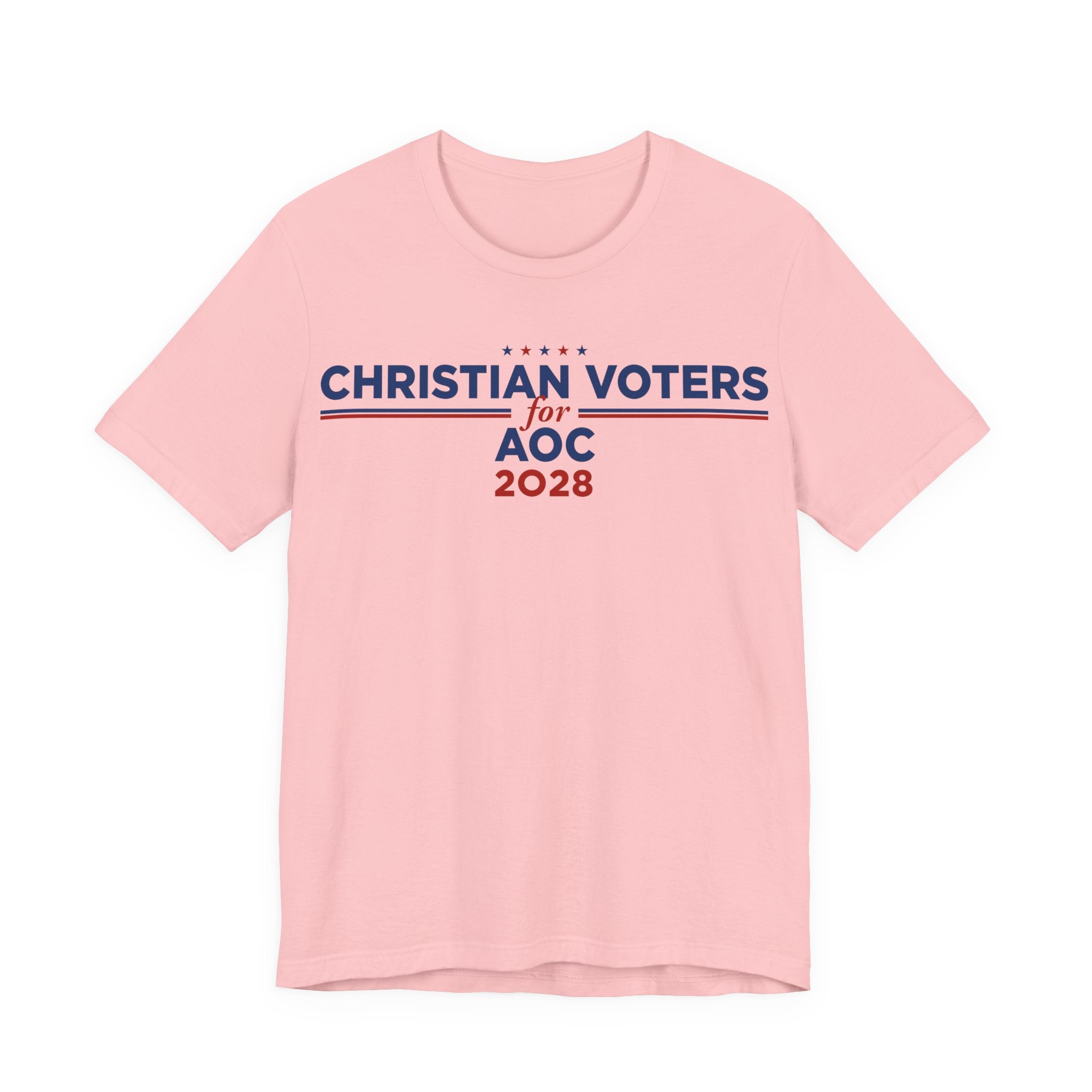 Christian Voters for AOC for President Campaign T-Shirt 2028