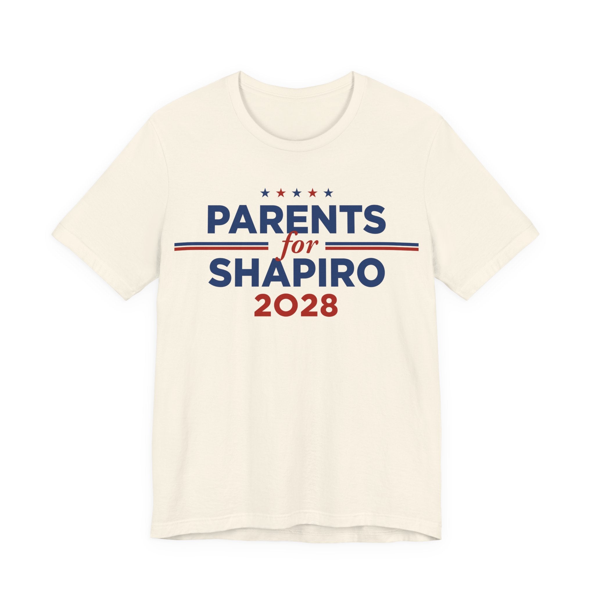 Parents for Josh Shapiro for President Campaign T-Shirt 2028