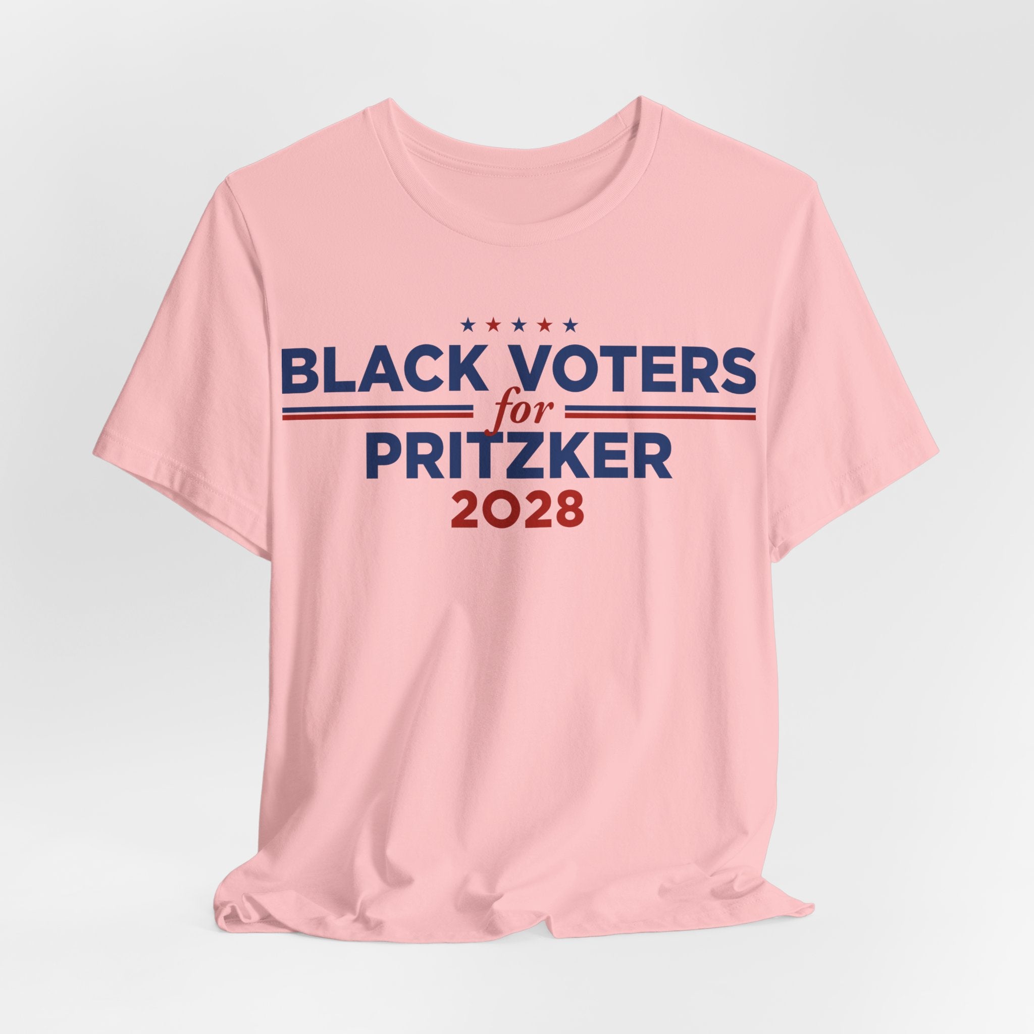 Black Voters for J.B. Priztker Campaign T-Shirt for President 2028