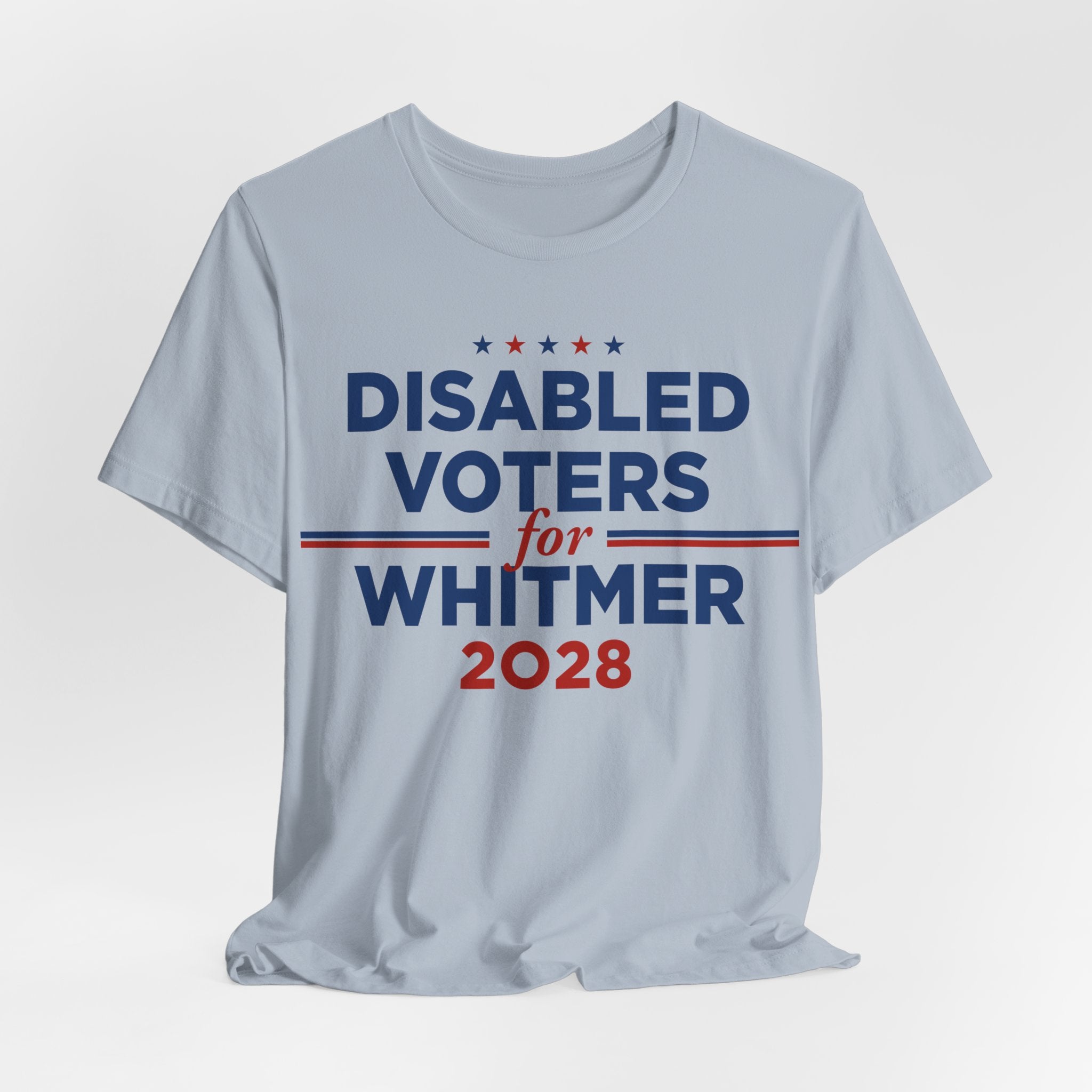 Disabled Voters for Gretchen Whitmer for President Campaign T-Shirt 2028