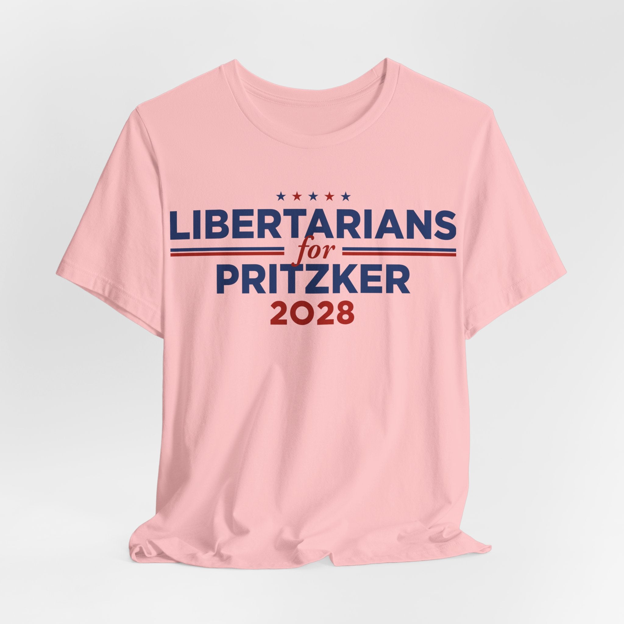 Libertarians for J.B. Pritzker for President Campaign T-Shirt 2028