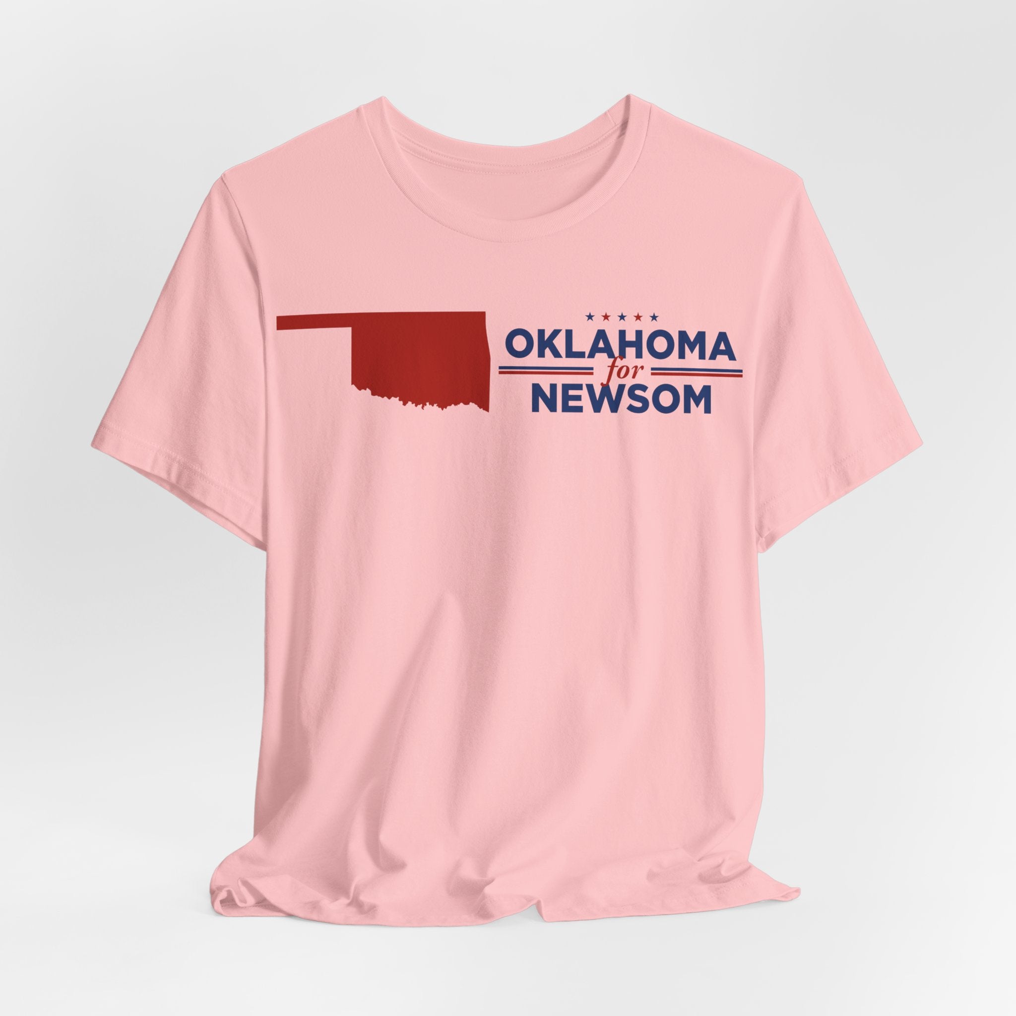 Oklahoma for Gavin Newsom for President Campaign T-Shirt 2028