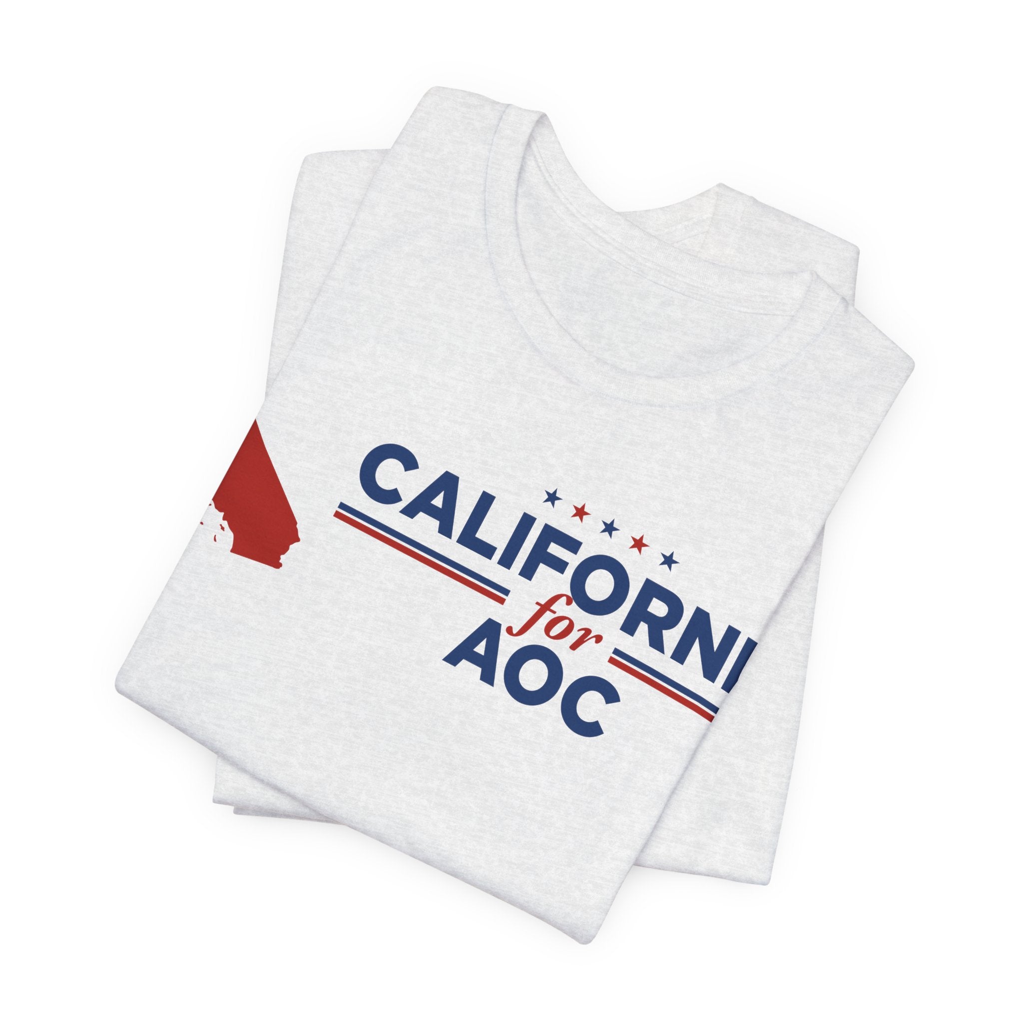 California for AOC for President Campaign T-Shirt 2028