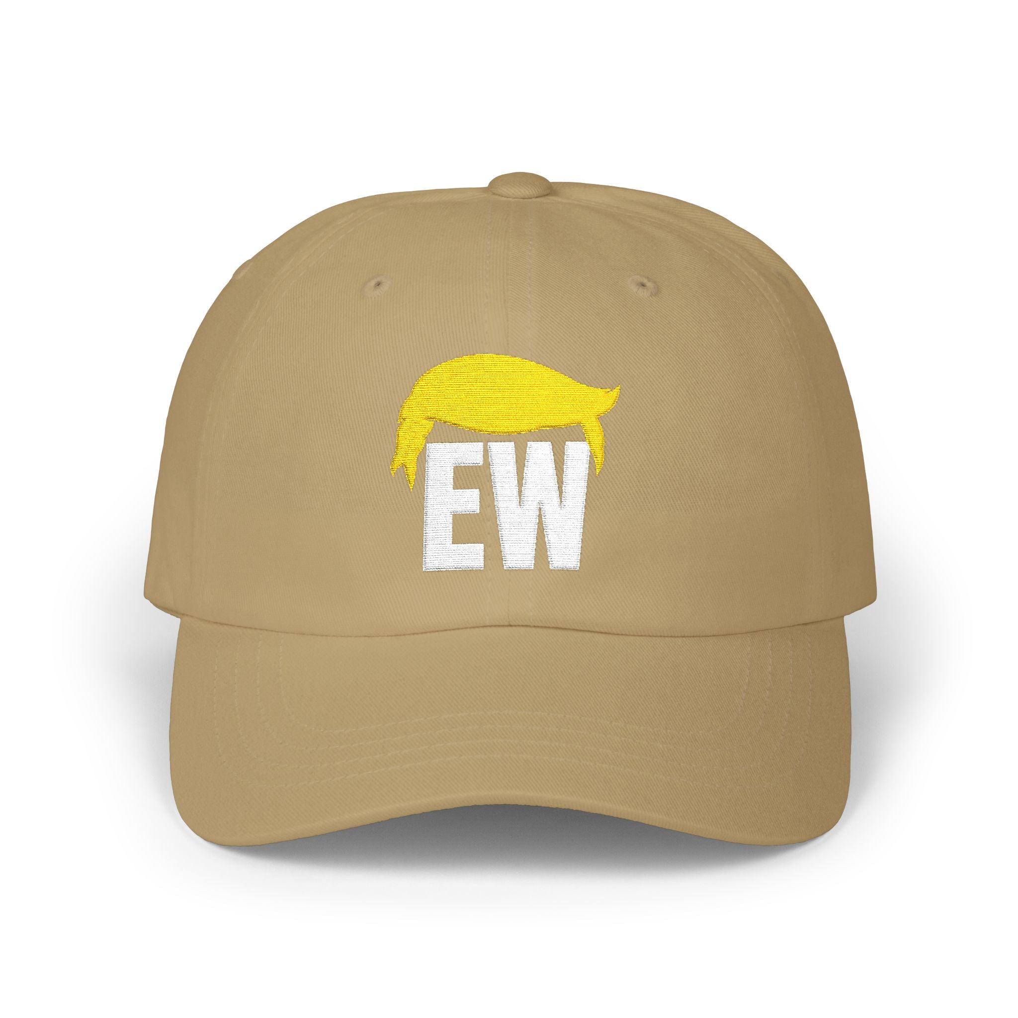 EW Embroidered Classic Dad Cap — Funny Political Statement Baseball Cap
