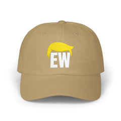 EW Embroidered Classic Dad Cap — Funny Political Statement Baseball Cap