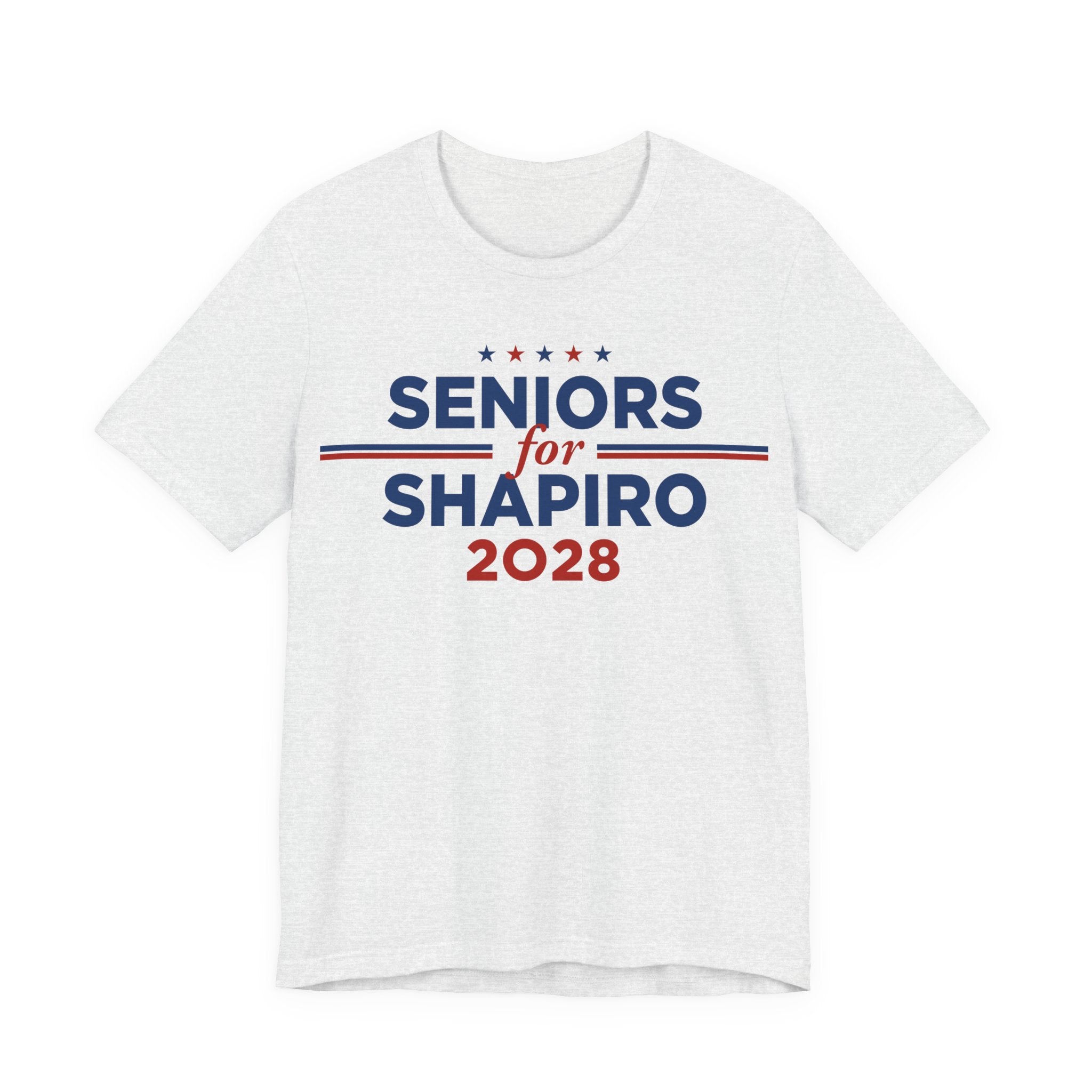 Seniors for Josh Shapiro for President Campaign T-Shirt 2028
