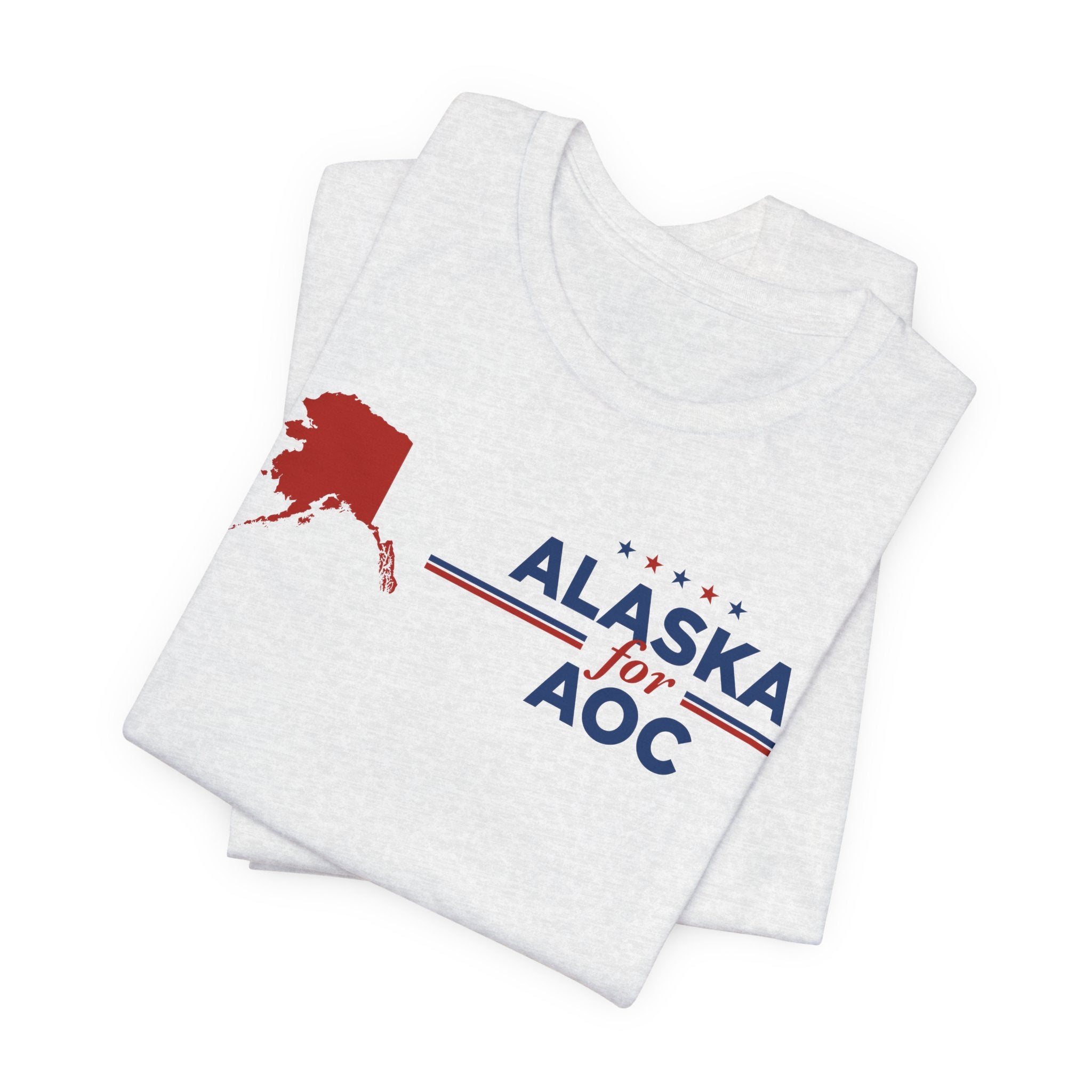 Alaska for AOC for President Campaign T-Shirt 2028