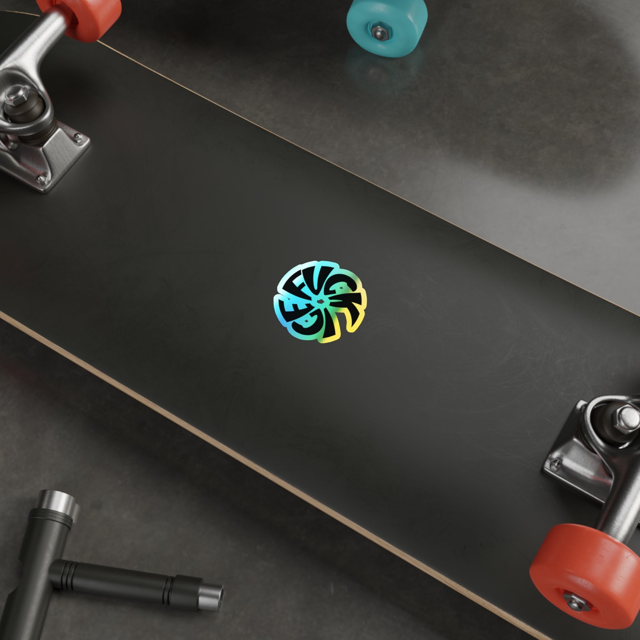 Holographic Fuck ICE Sticker