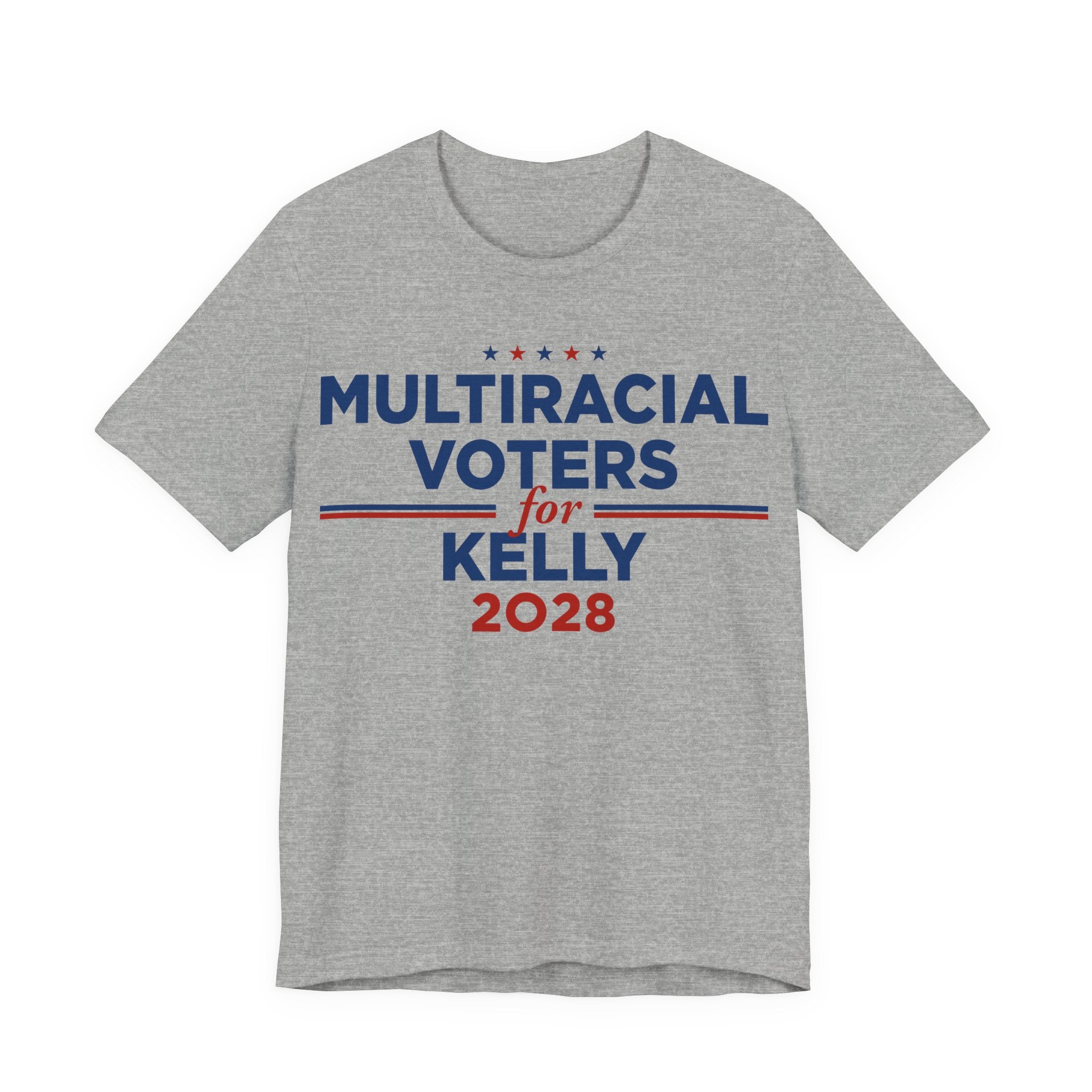 Multiracial Voters for Mark Kelly for President Campaign T-Shirt 2028