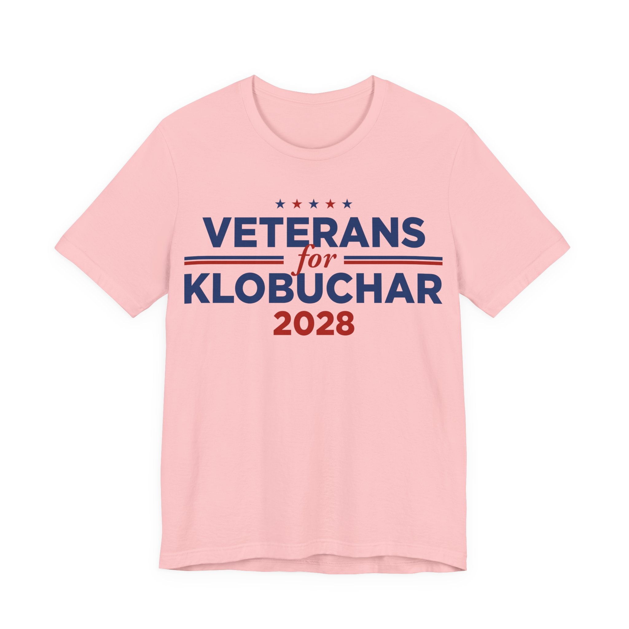 Veterans for Amy Klobuchar for President Campaign T-Shirt 2028