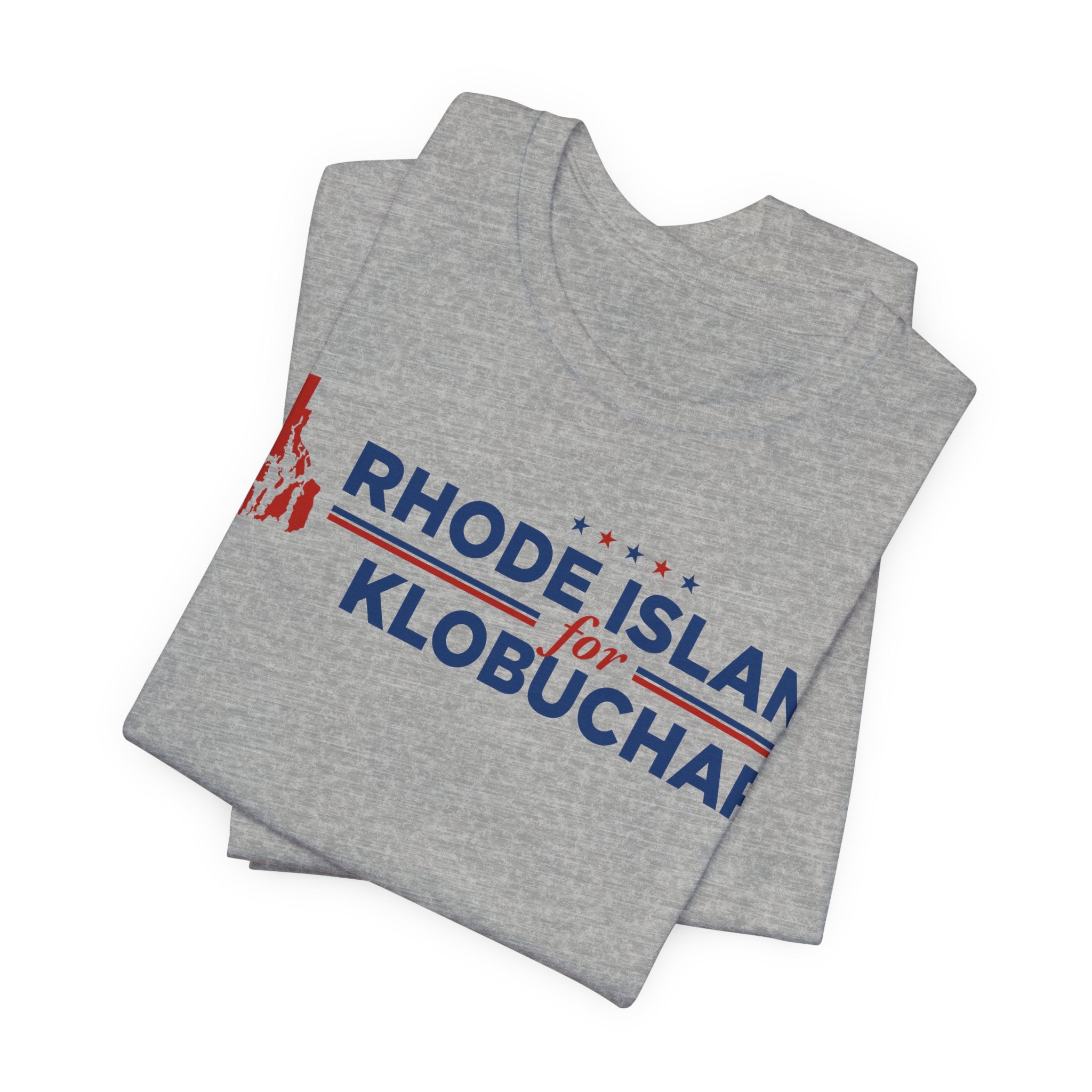 Rhode Island for Amy Klobuchar for President Campaign T-Shirt 2028