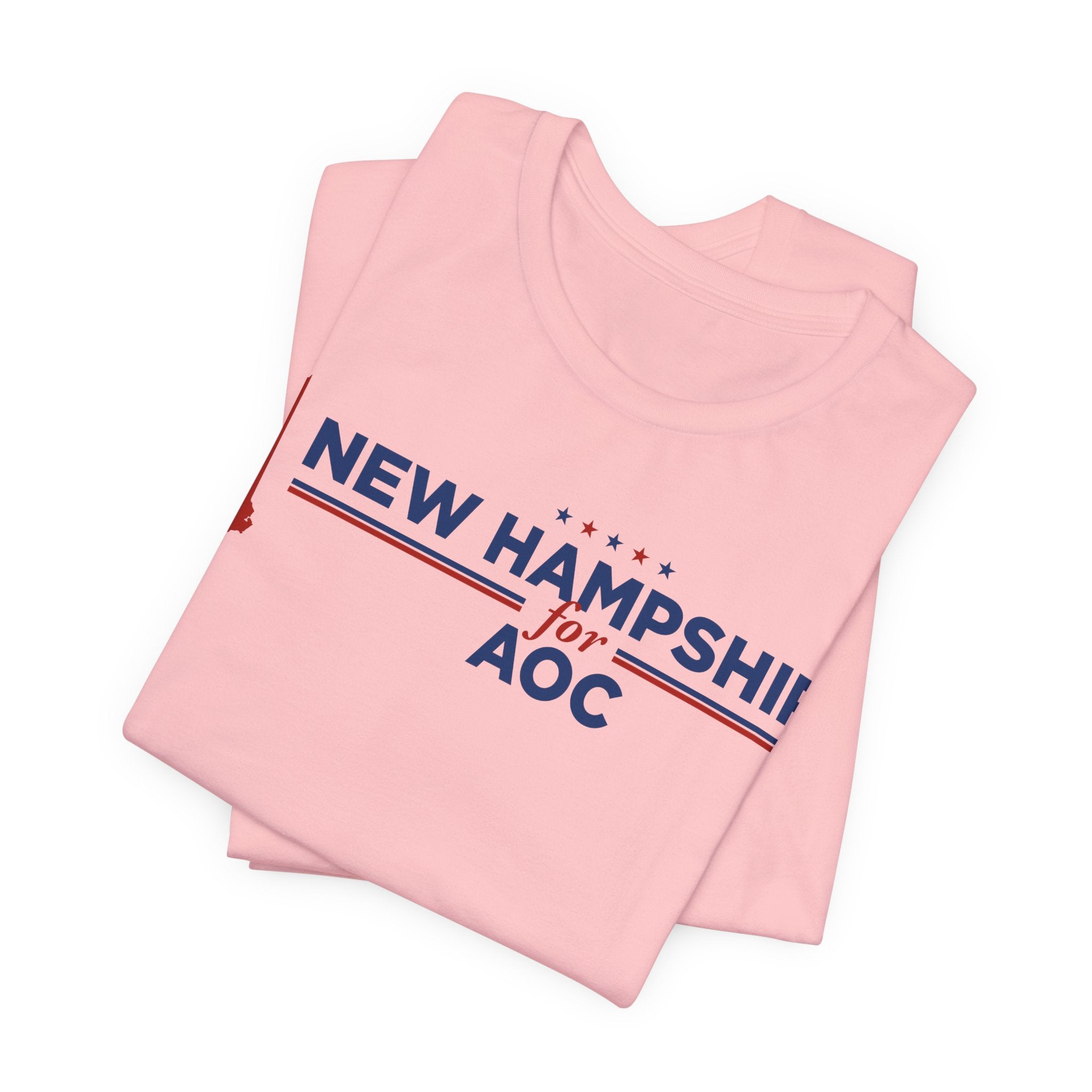 New Hampshire for AOC for President Campaign T-Shirt 2028