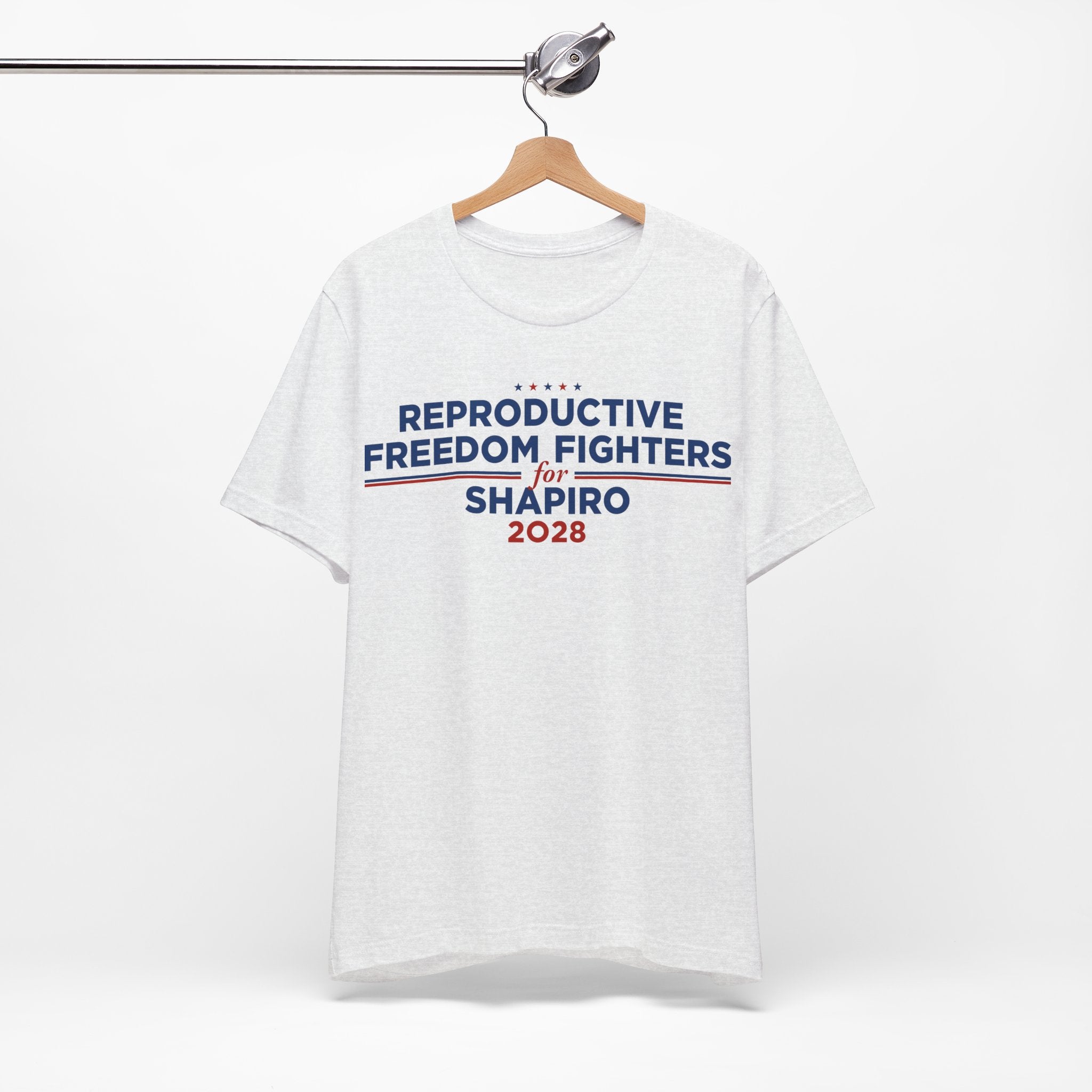 Reproductive Freedom Fighters for Josh Shapiro for President Campaign T-Shirt 2028
