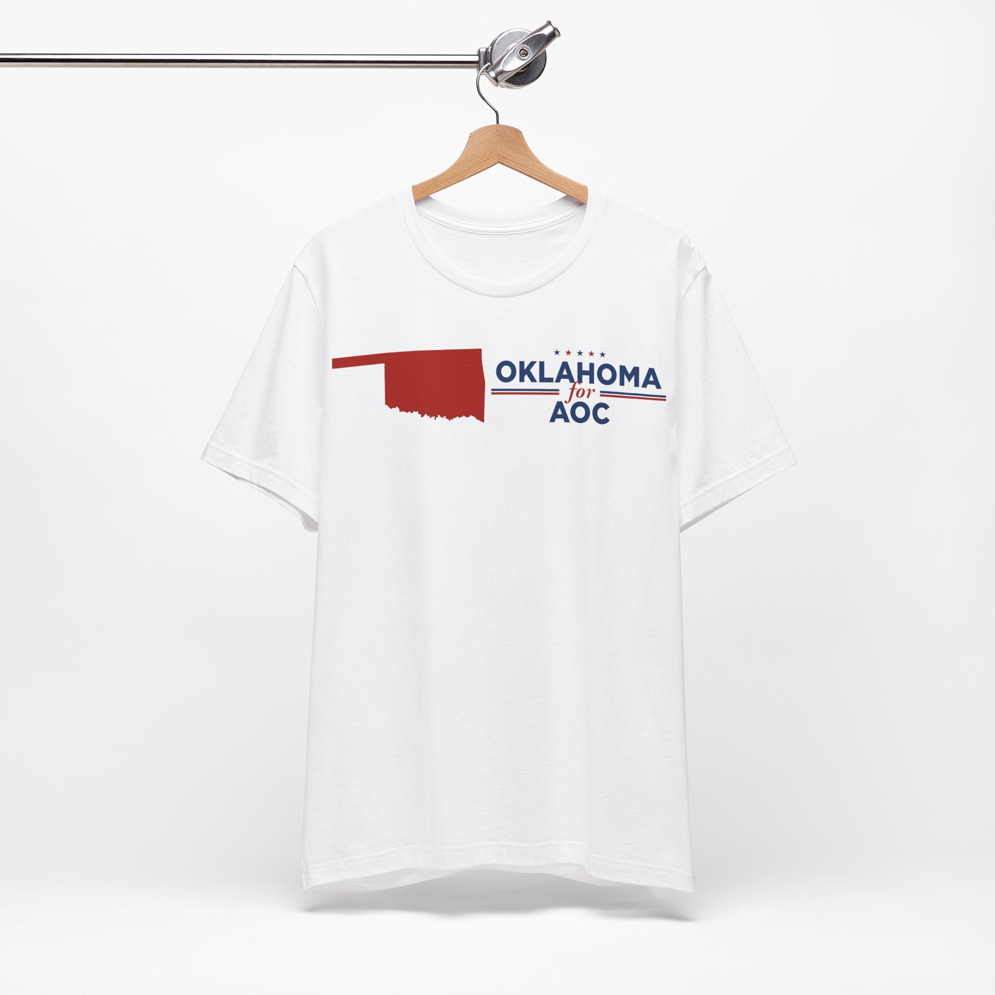 Oklahoma for AOC for President Campaign T-Shirt 2028