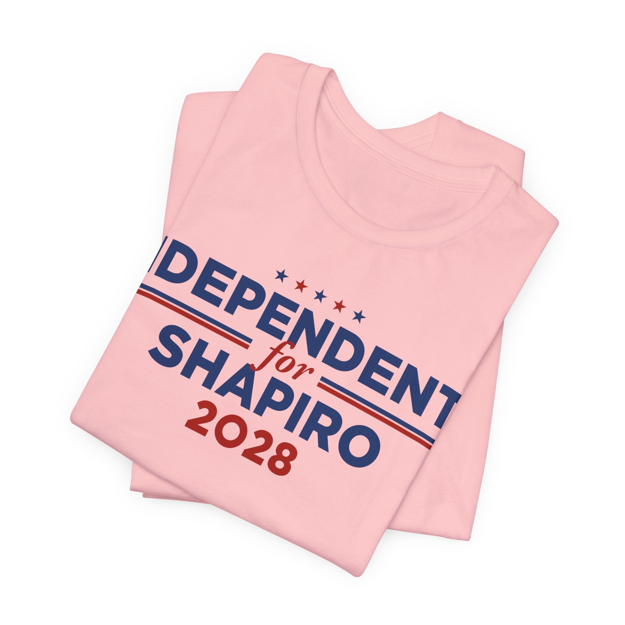 Independents for Josh Shapiro for President Campaign T-Shirt 2028