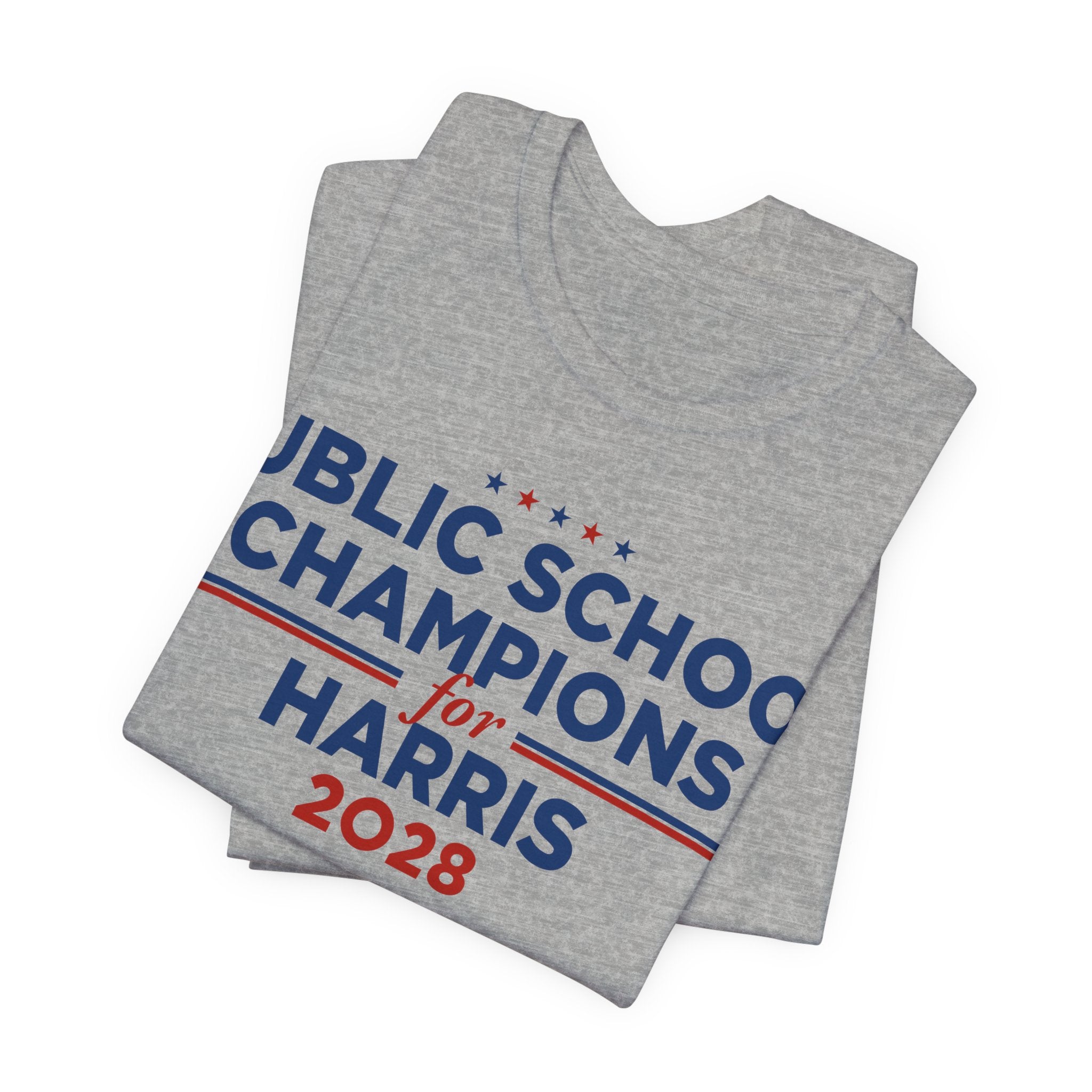 Public School Champions for Kamala Harris for President Campaign T-Shirt 2028
