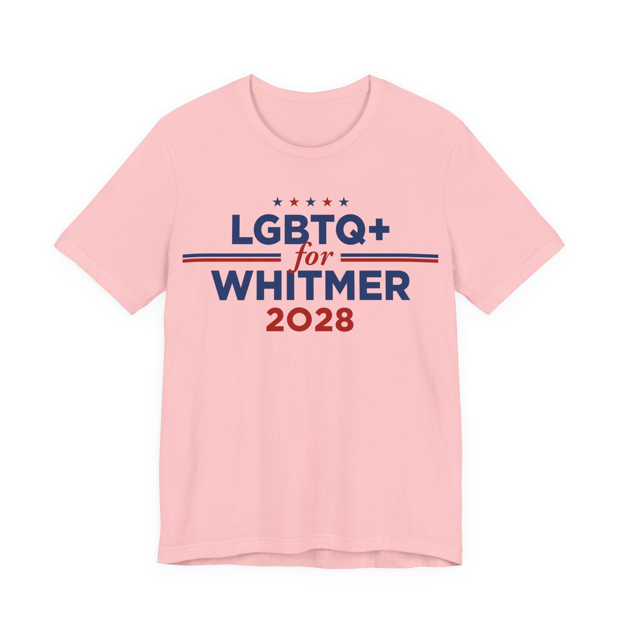 LGBTQ+ for Gretchen Whitmer for President Campaign T-Shirt 2028