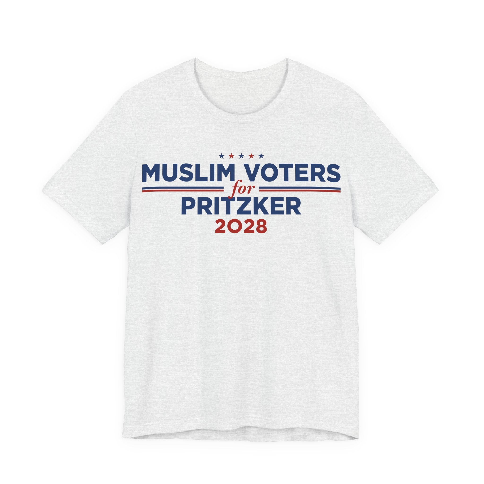 Muslim Voters for J.B. Pritzker for President Campaign T-Shirt 2028