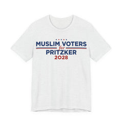 Muslim Voters for J.B. Pritzker for President Campaign T-Shirt 2028