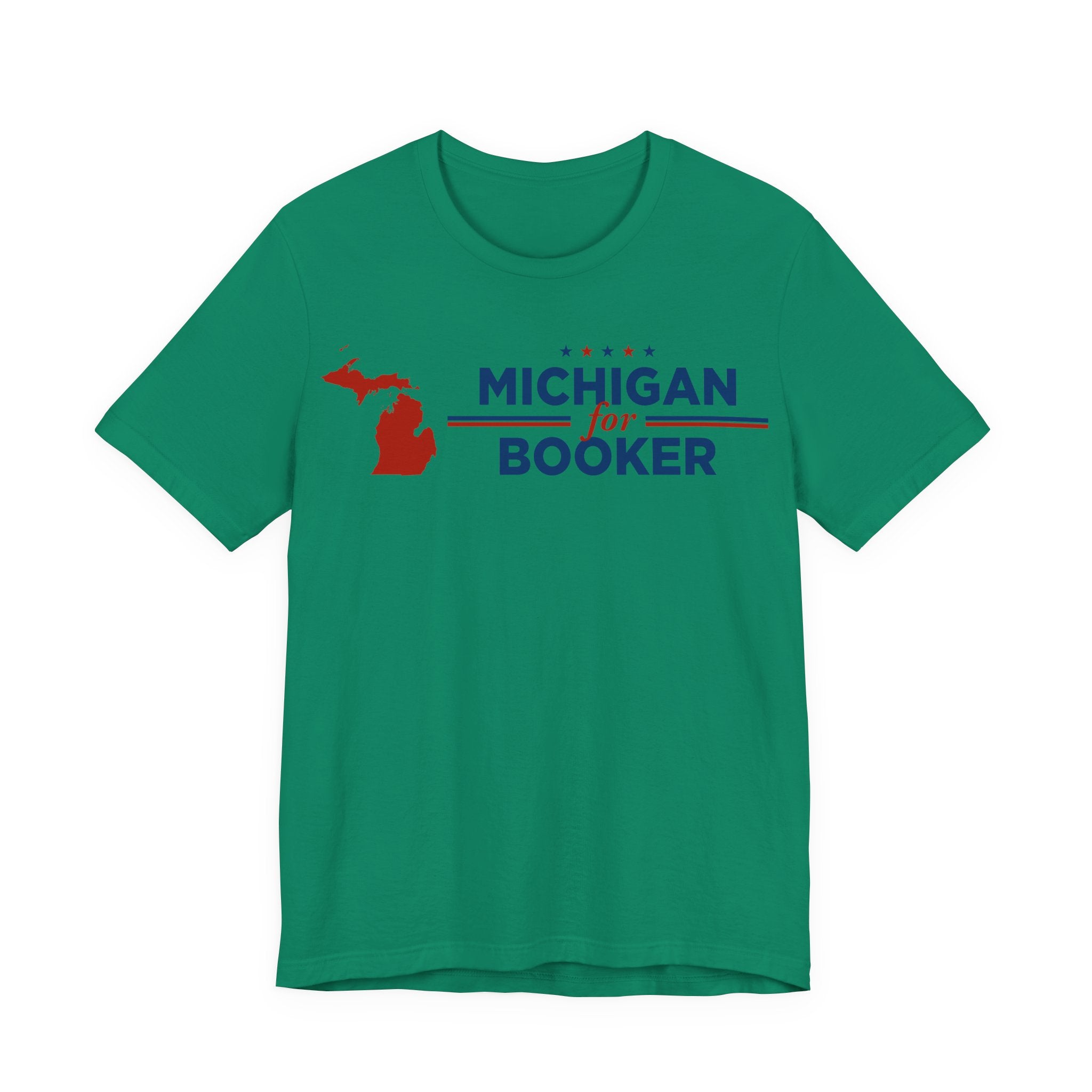Michigan for Cory Booker for President Campaign T-Shirt 2028